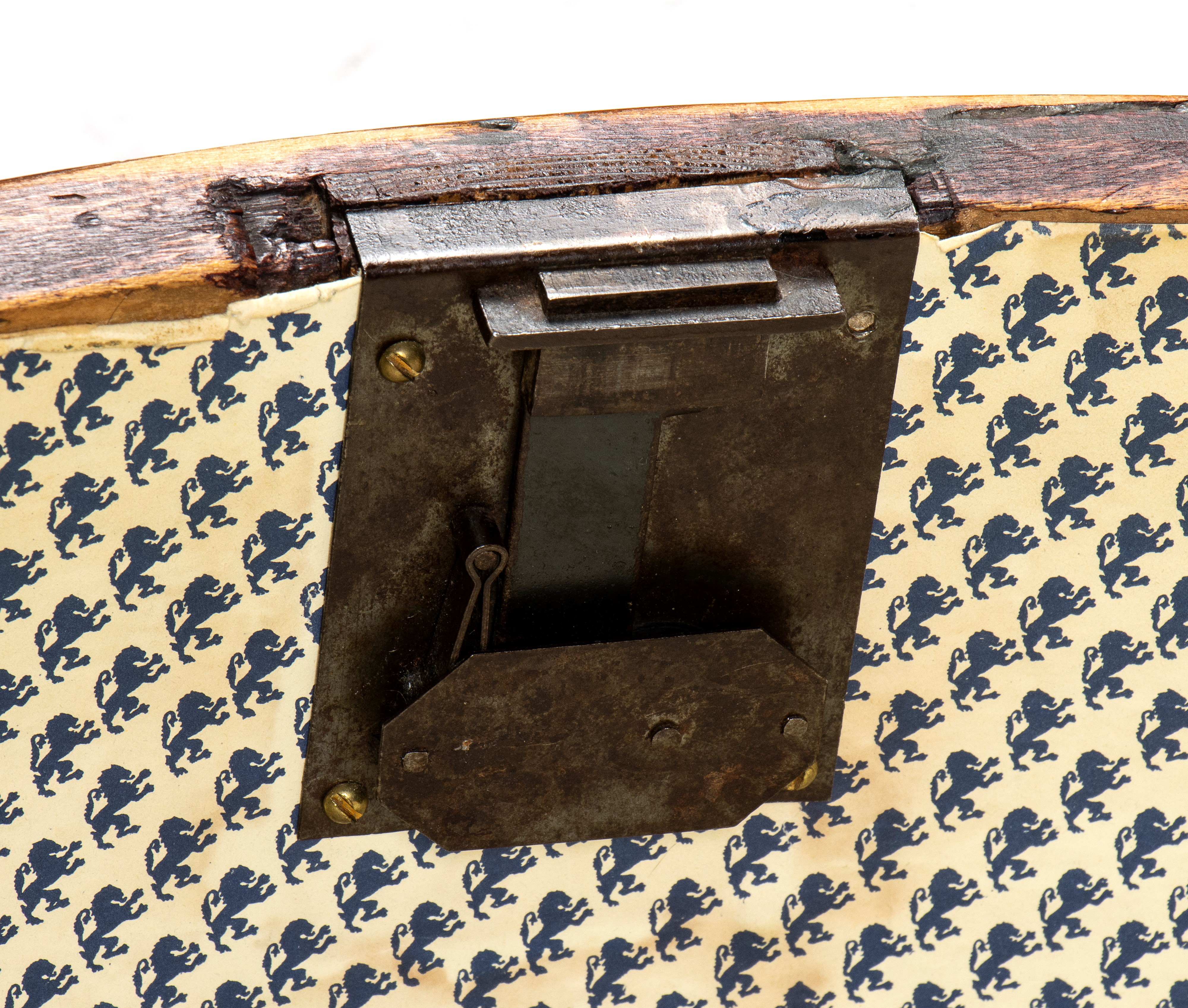 Como italiano in palissandro intarsiato