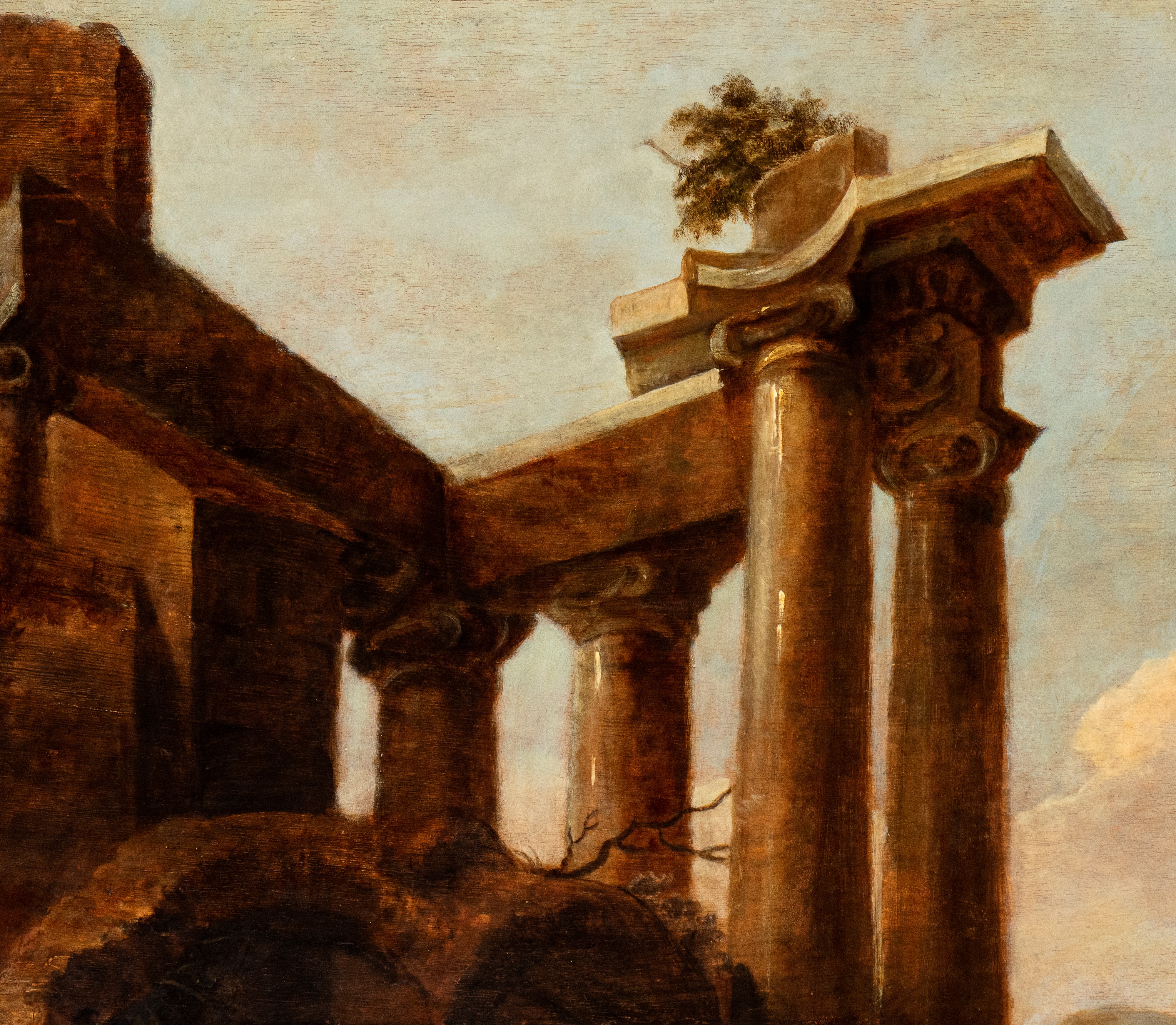 Capriccio Romano, Scena di Villaggio