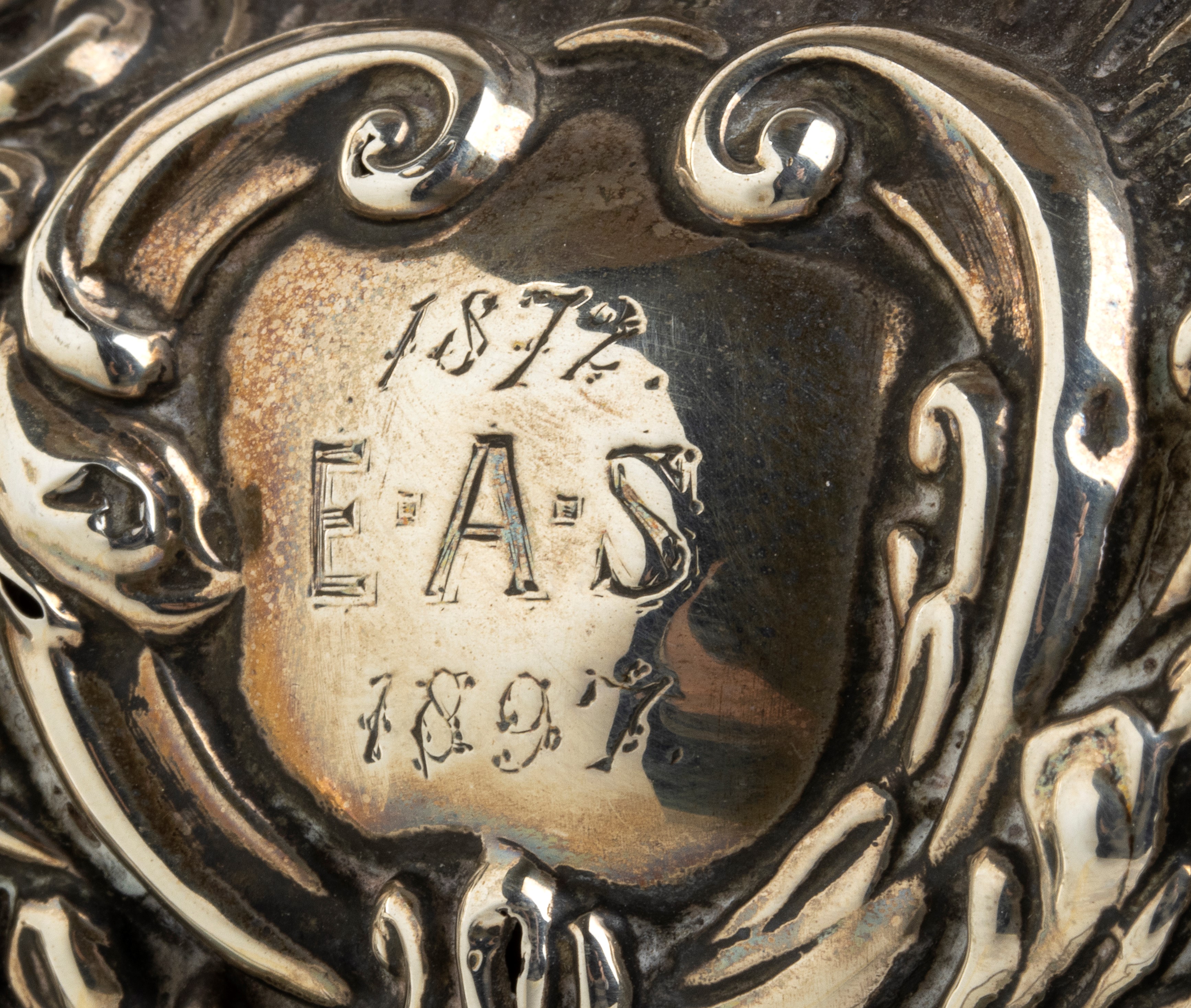James Deakin & Sons (john & William F Deakin) - Specchiera Inglese in Argento