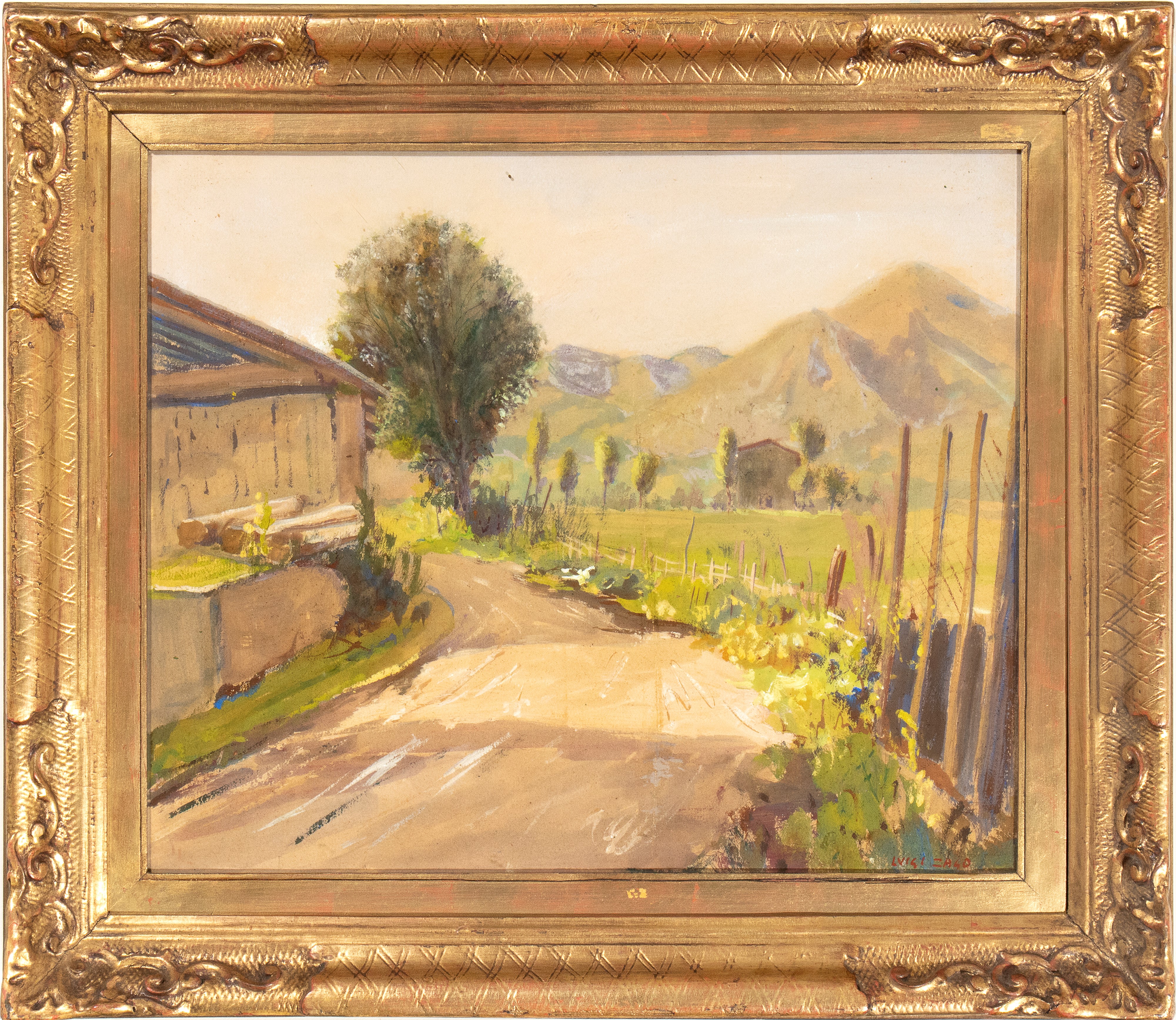 Luigi Zago - Strada di Campagna