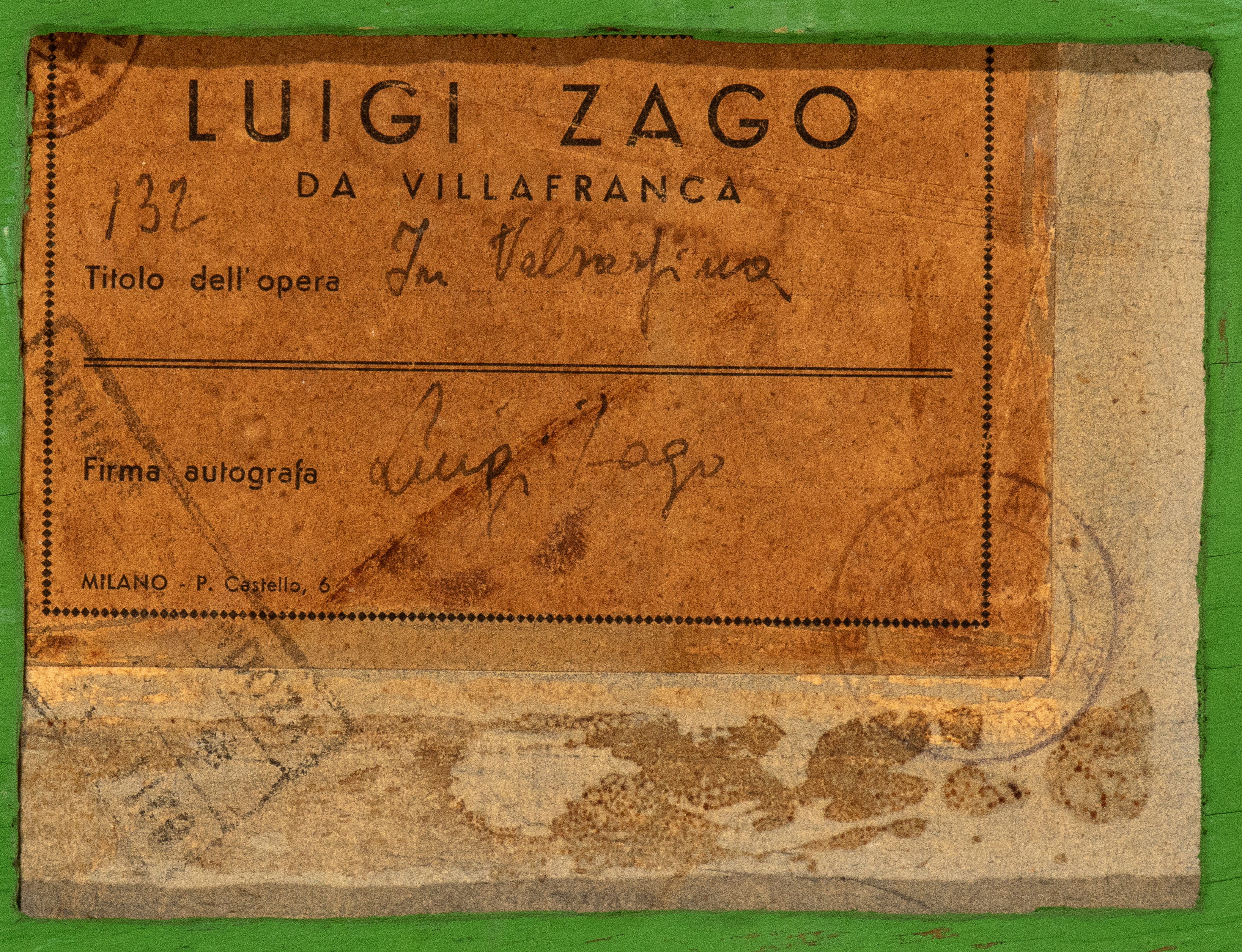 Luigi Zago - Strada di Campagna