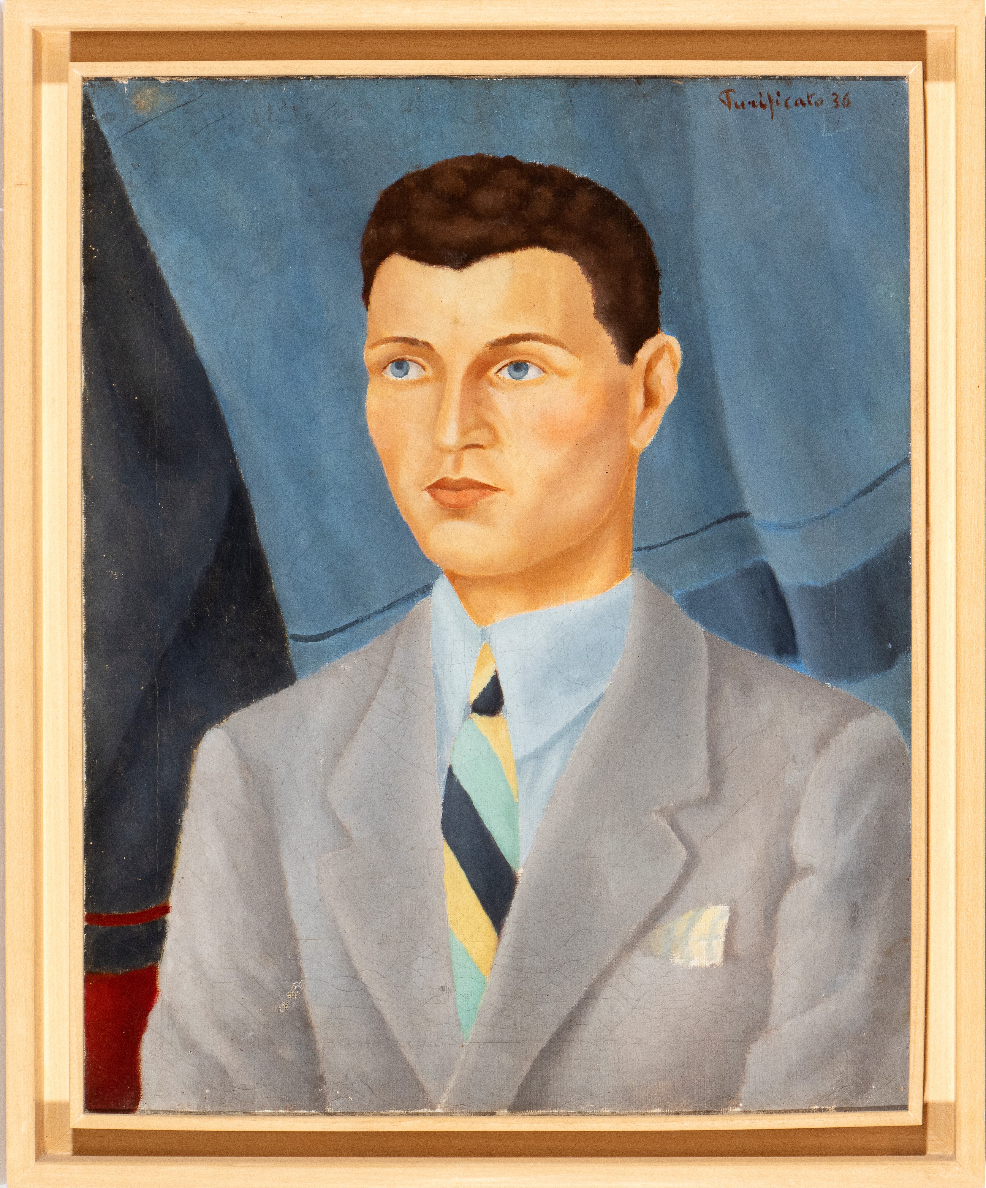 Domenico Purificato - Ritratto di Giovane Uomo
