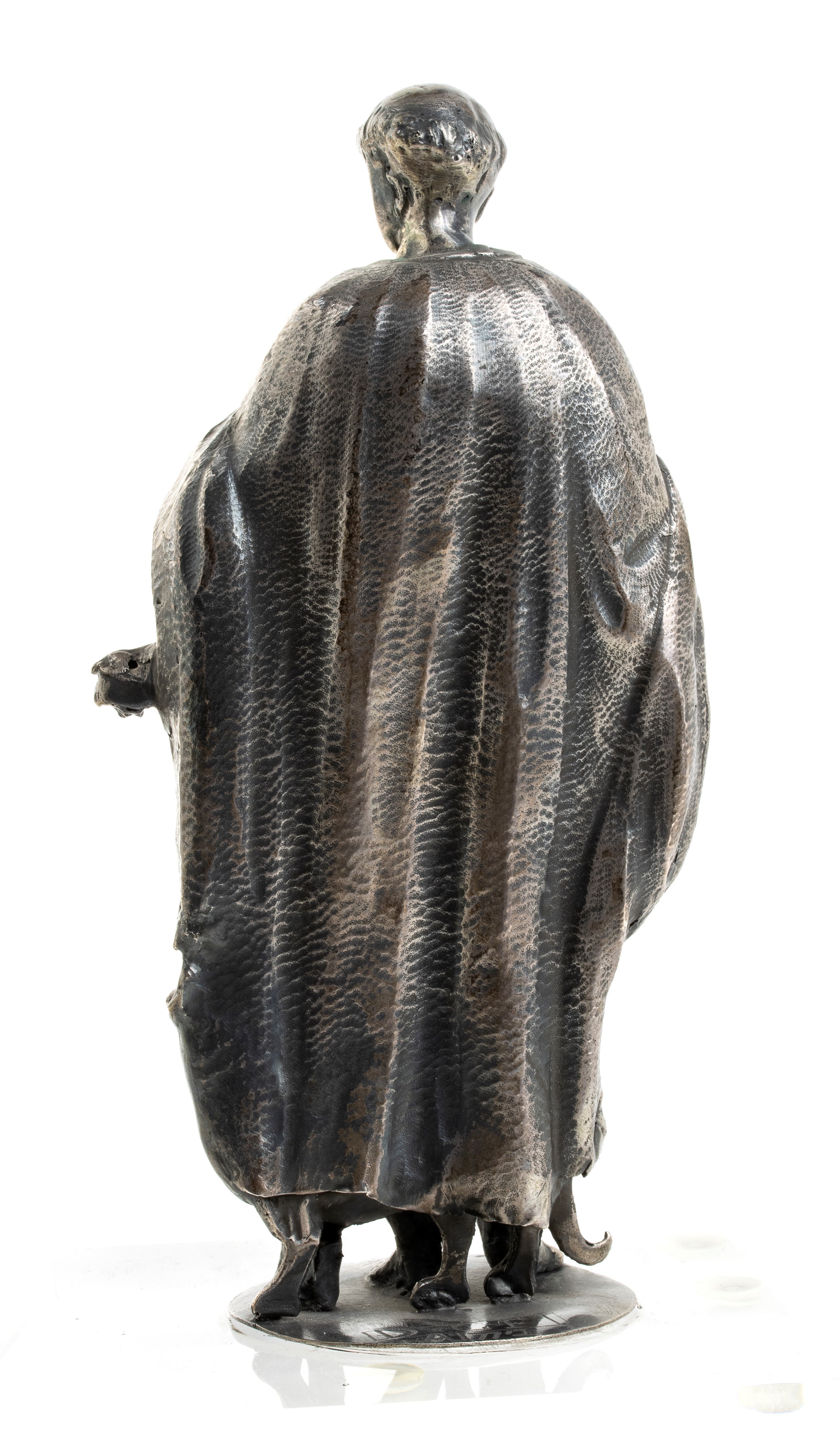 Scultura Italiana in Argento Raffigurante San Vito