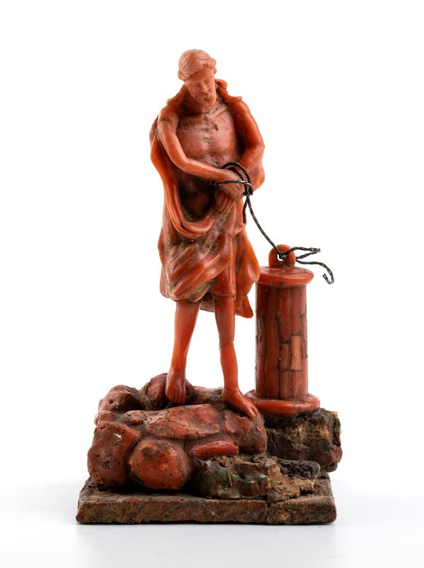 Mediterranean coral Christ at the Column
