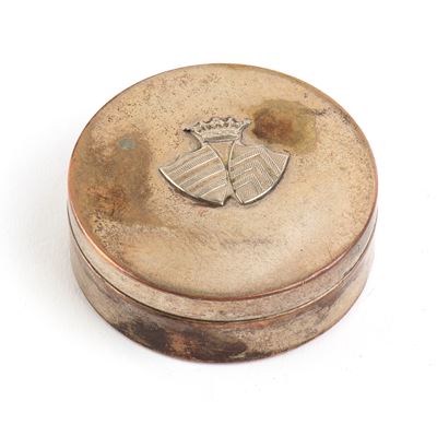Scatola Portapillole con Blasone Thaon De Revel