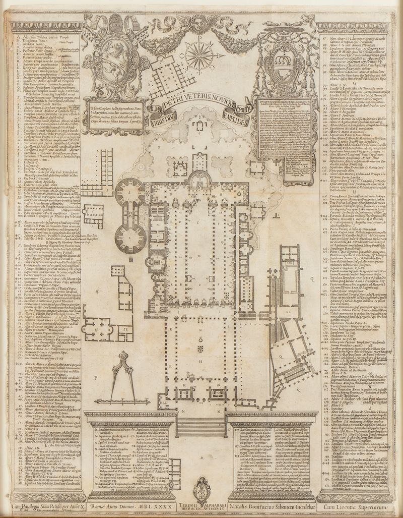 Natale Bonifacio - Almae Urbis Divi Petri Veteris Novique Templi Descriptio