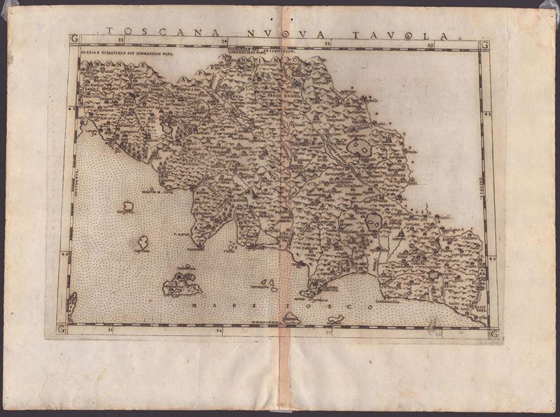 Girolamo Ruscelli - Toscana Nuova Tavola