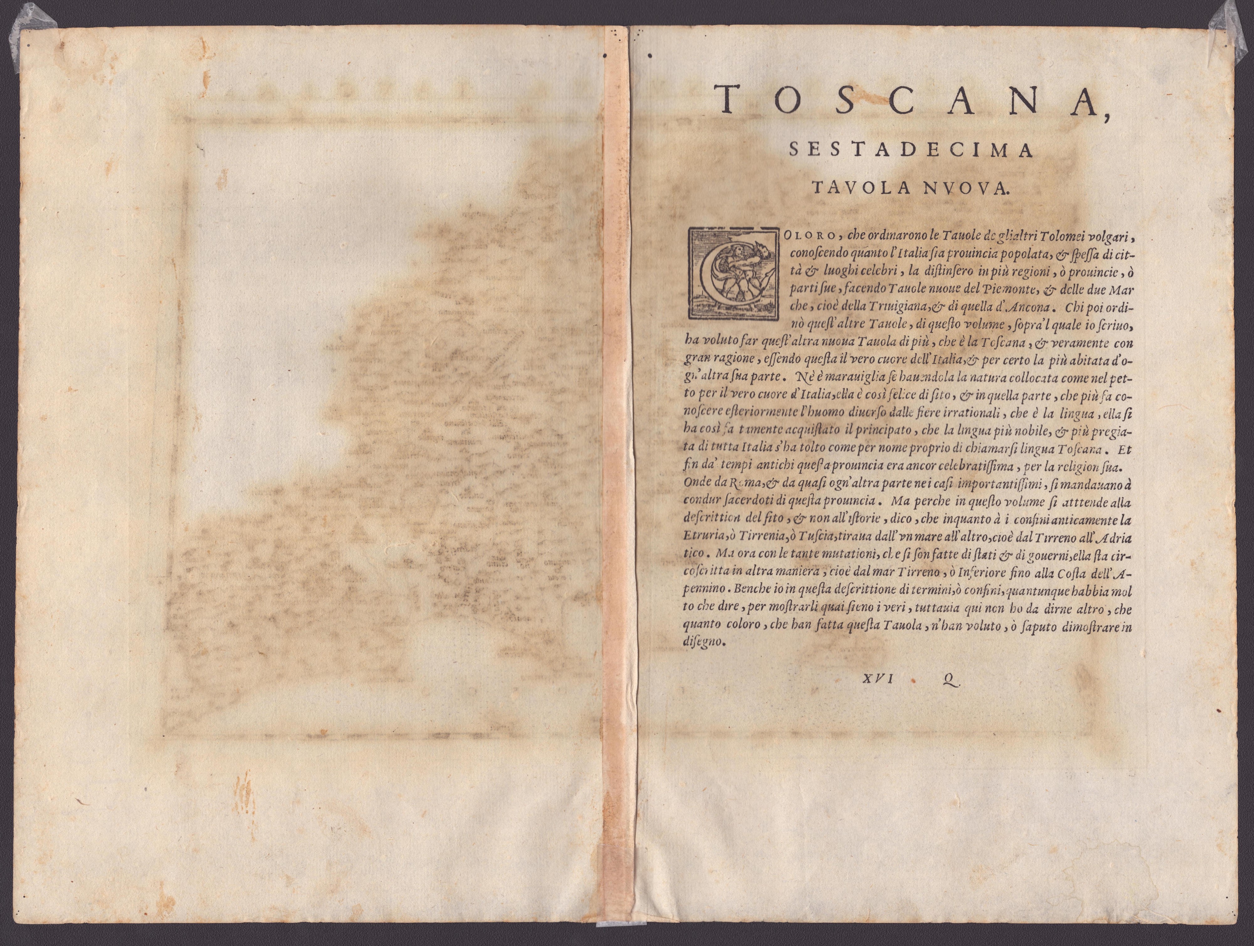 Girolamo Ruscelli - Toscana Nuova Tavola