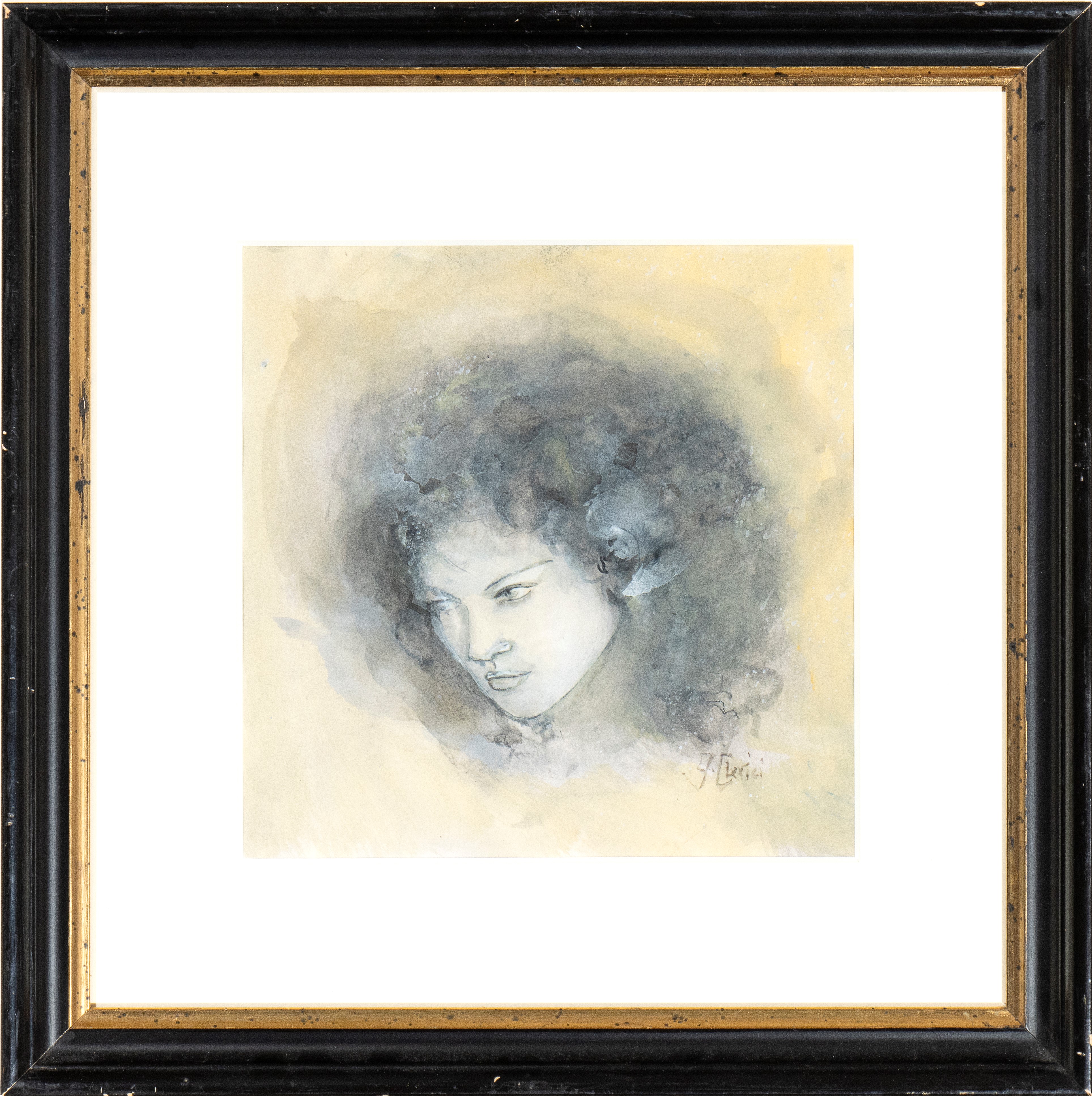 Fabrizio Clerici - Ritratto di Esmeralda Ruspoli