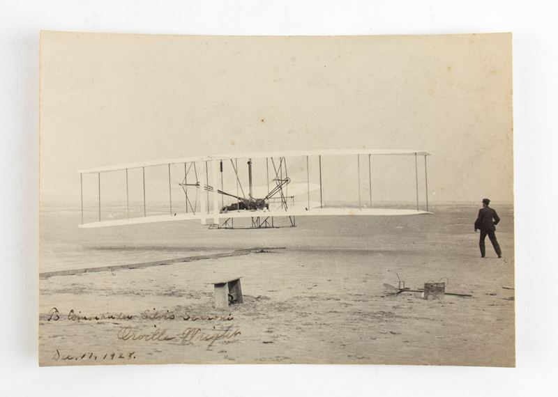 Foto con Dedica di Orville Wright