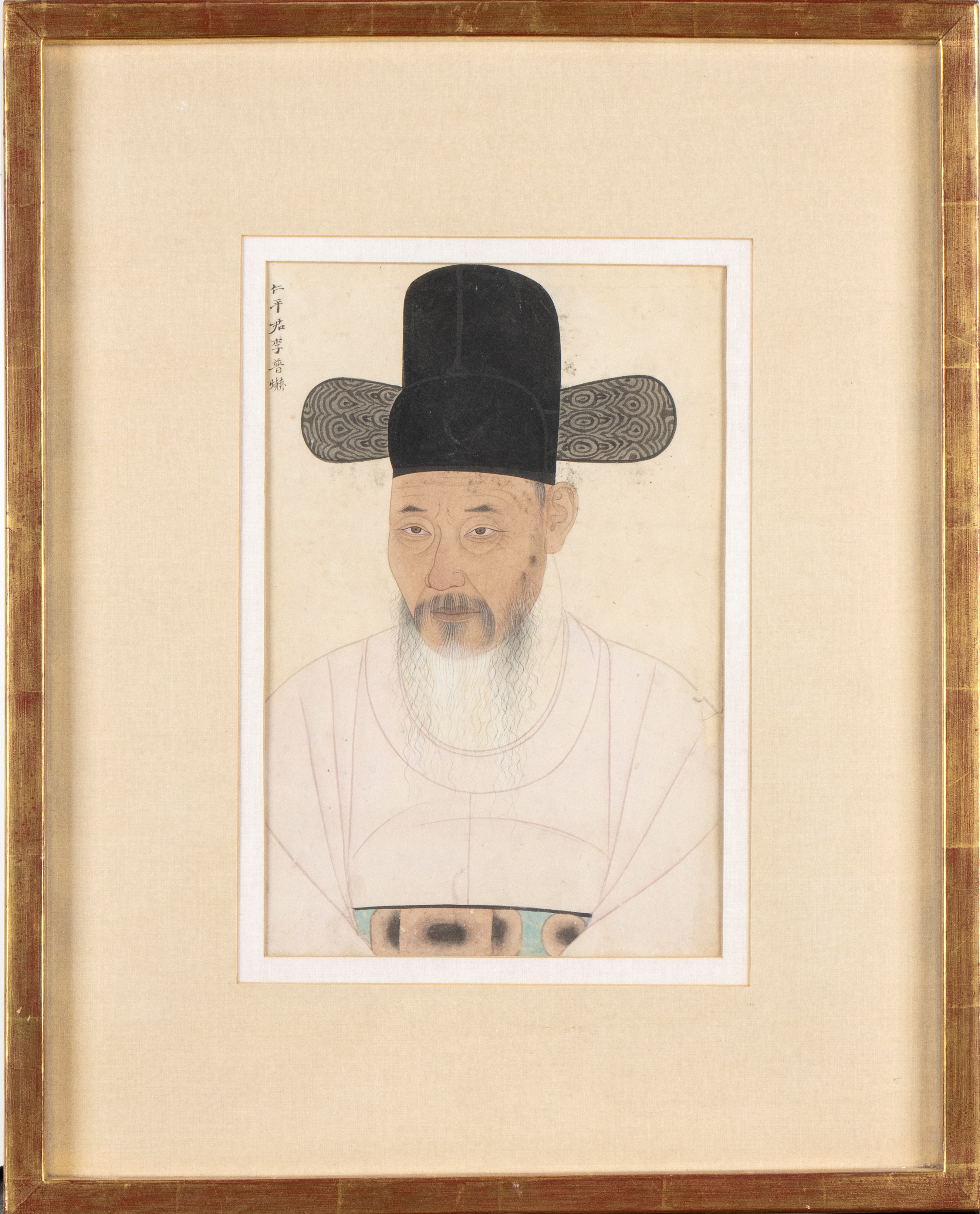 RITRATTO A MEZZO BUSTO DI UOMO ANZIANO