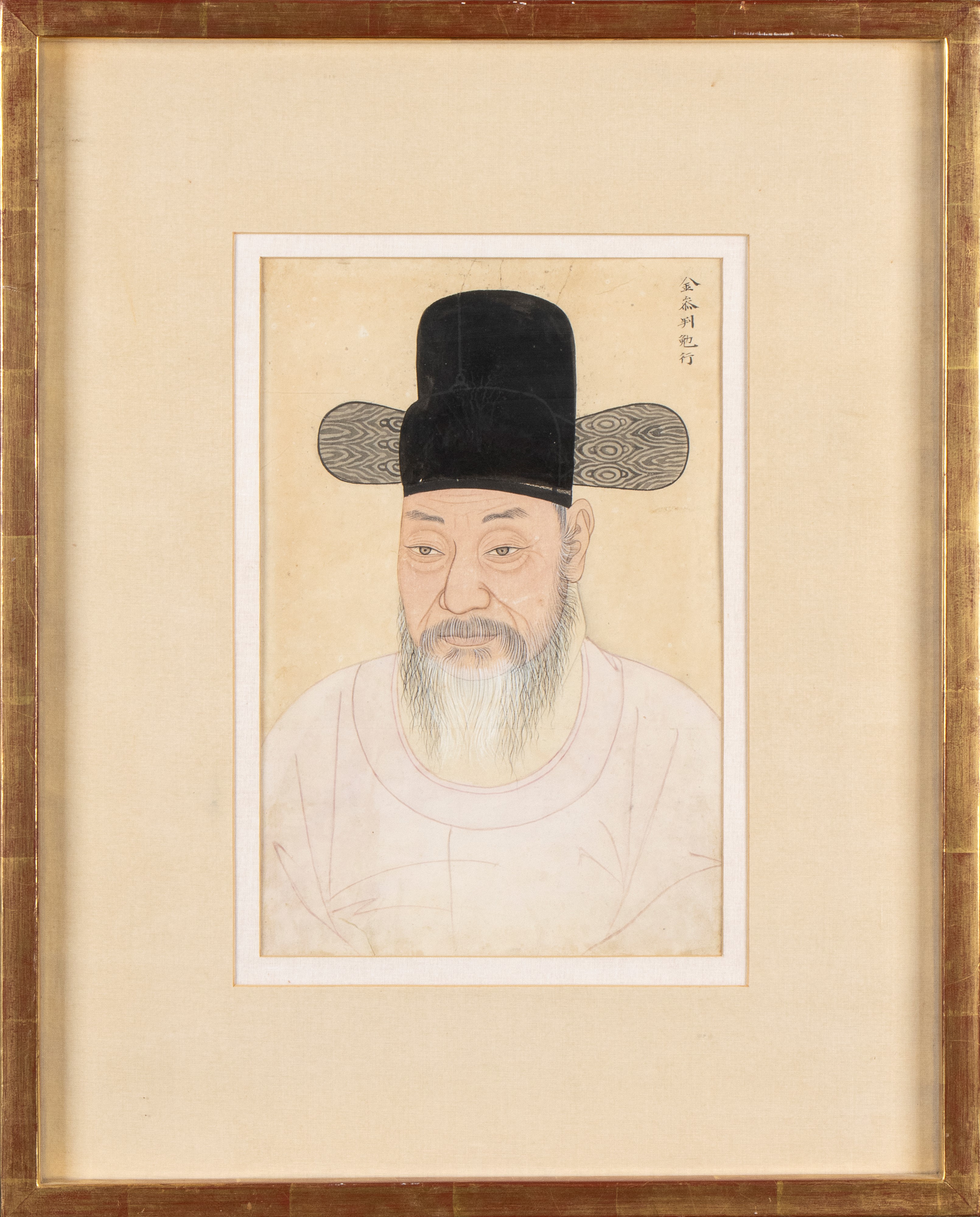 RITRATTO A MEZZO BUSTO DI UOMO ANZIANO