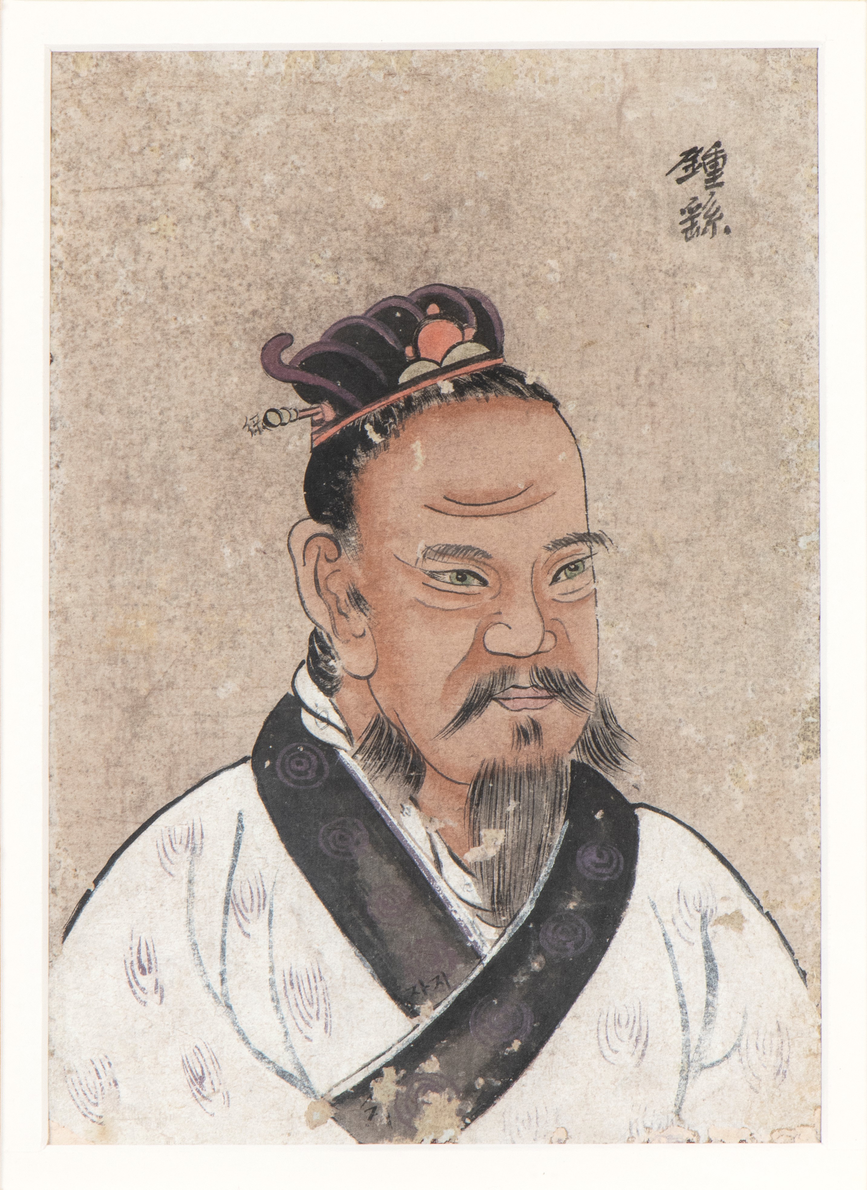 DUE RITRATTI A MEZZO BUSTO DI UOMO