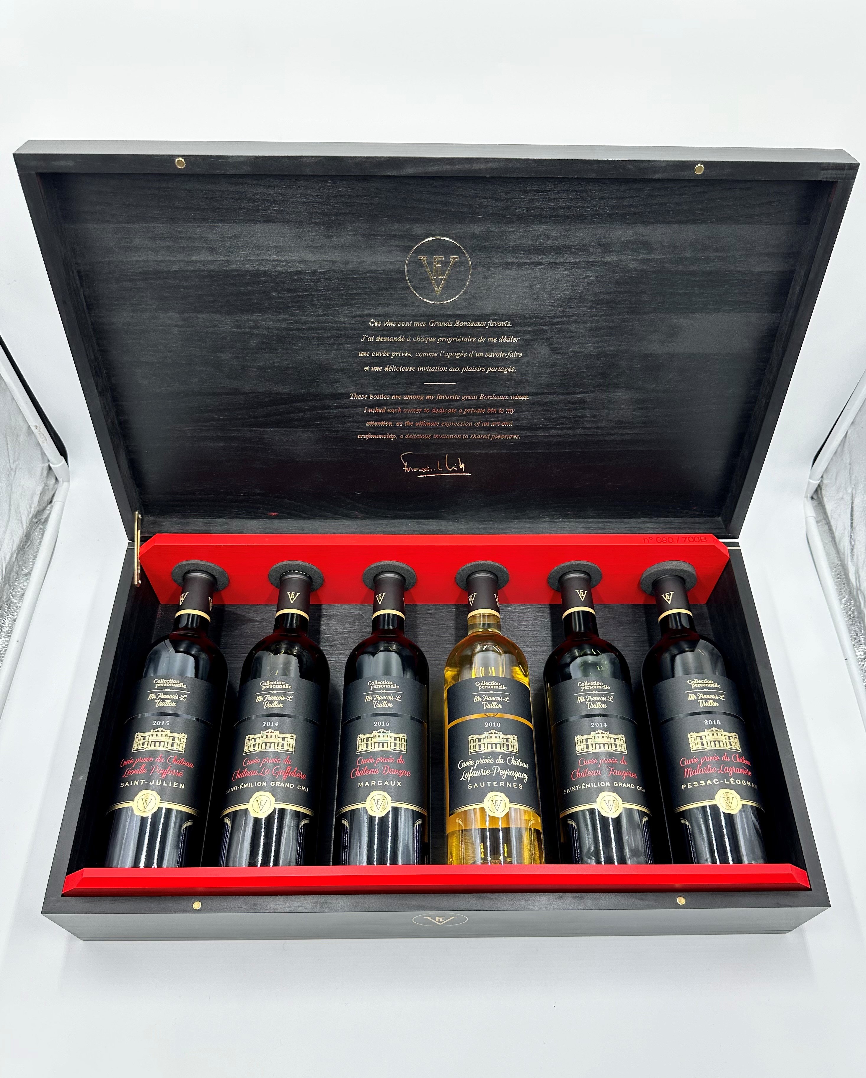 Assortment Case Collection Personnelle Mr. Francois Louis Vuitton - Bordeaux