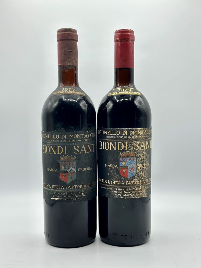 Biondi Santi, Brunello di Montalcino, 1977-1979