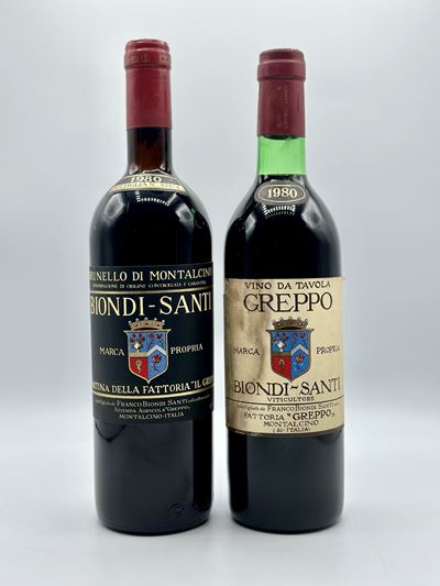Biondi Santi, Brunello di Montalcino - Greppo, 1980