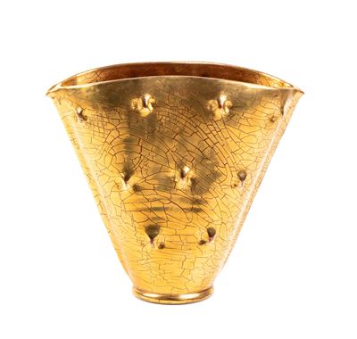 Vaso in Ceramica a Ventaglio