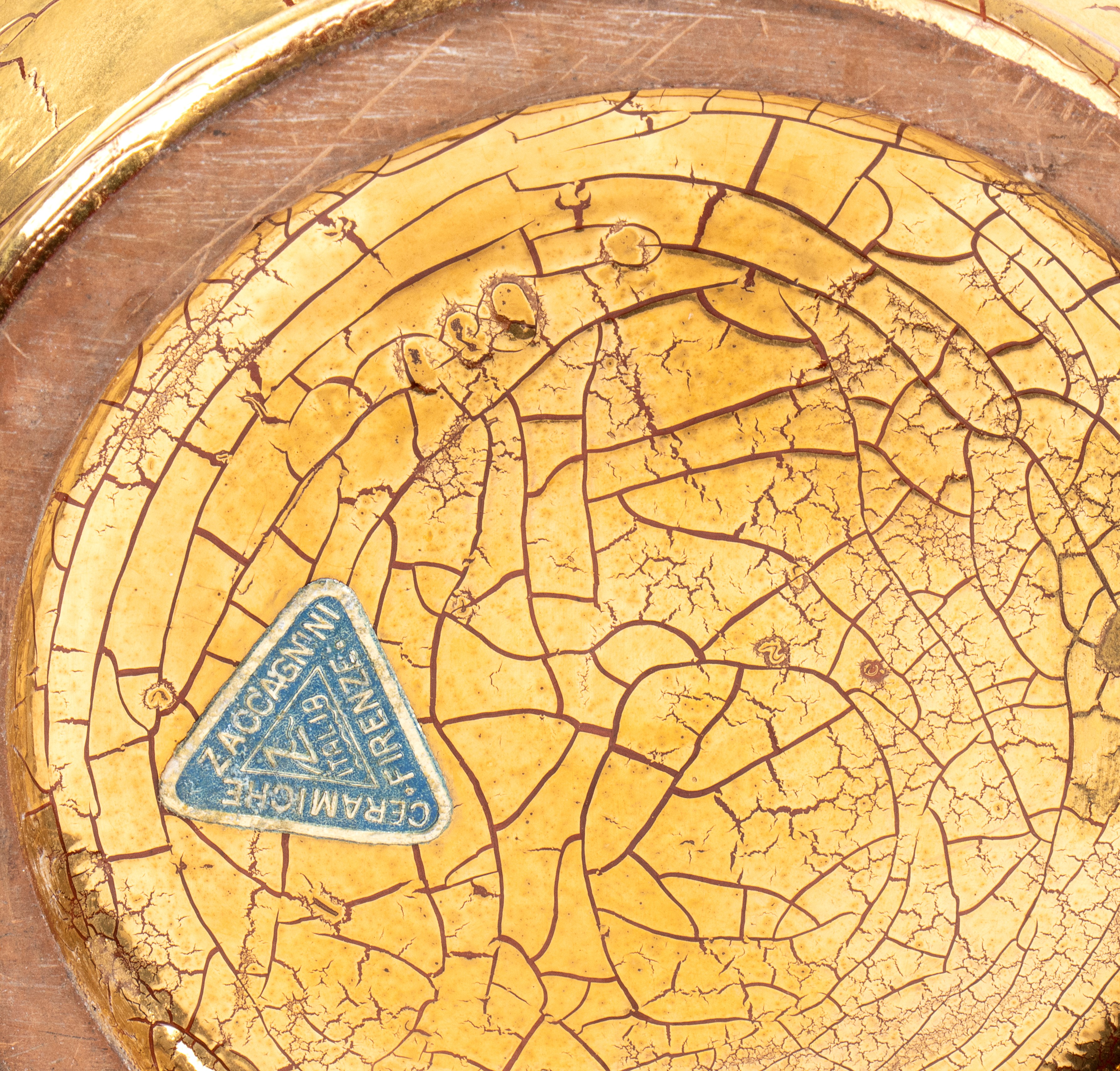 Zaccagnini, Firenze - Vaso in Ceramica a Ventaglio