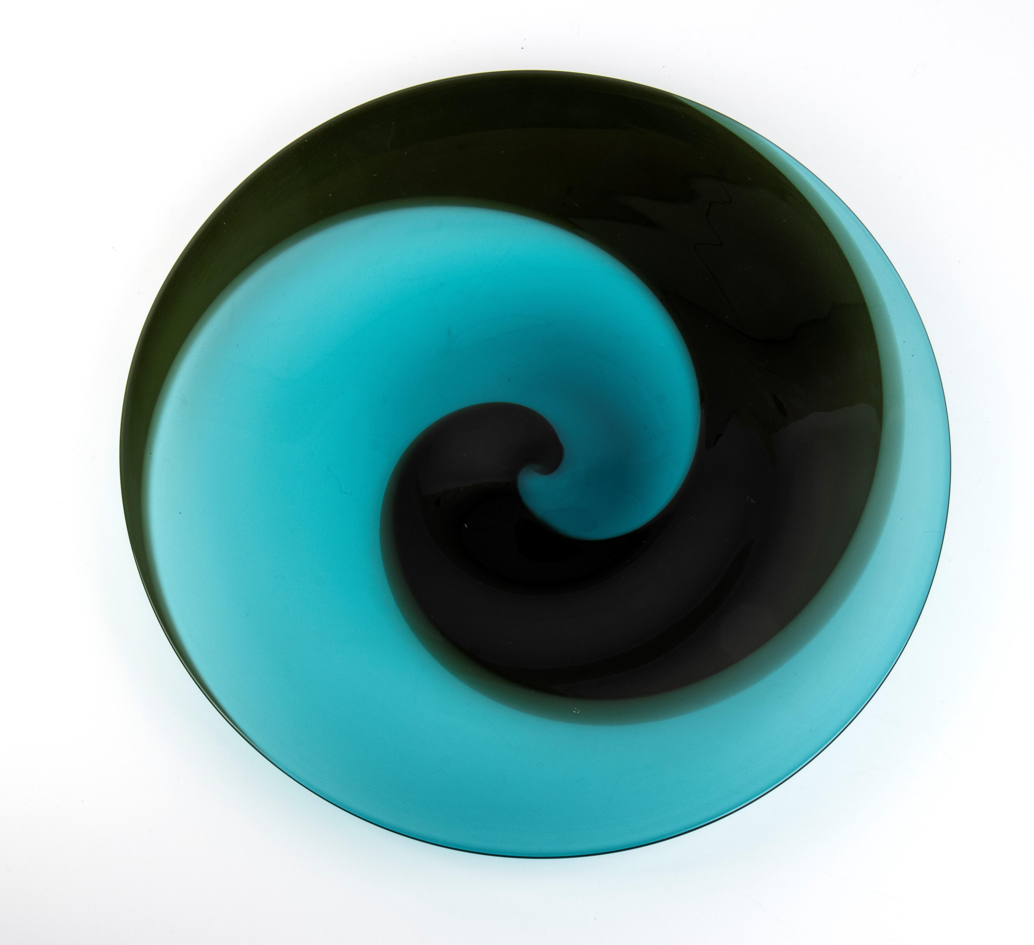 Tapio Wirkkala per Venini - Piatto ''coreano'' in Vetro di Murano