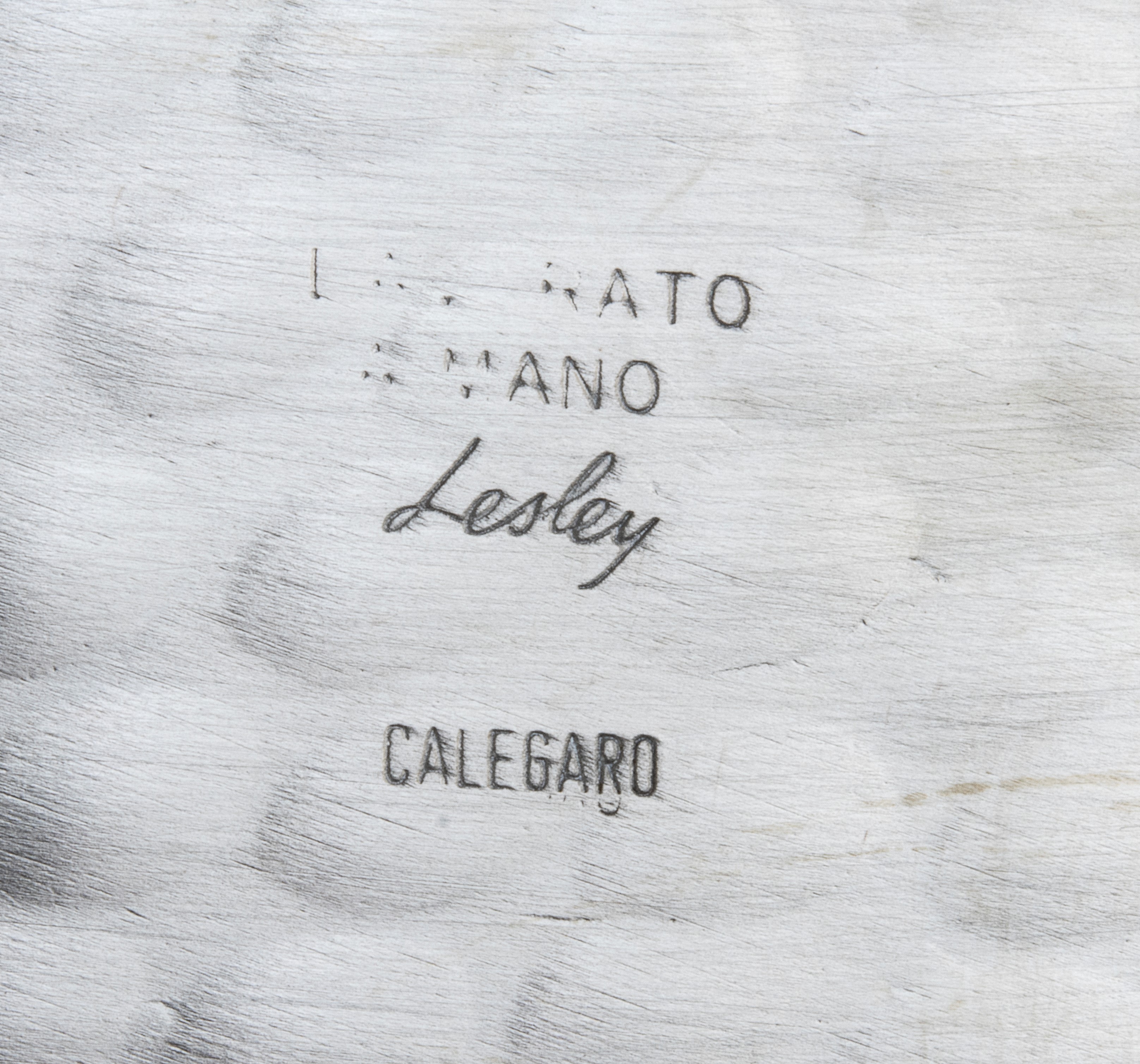 Calegaro - Coppia di Ciotole Italiane in Argento
