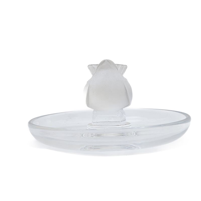 Passero, Scultura in Cristallo Lalique