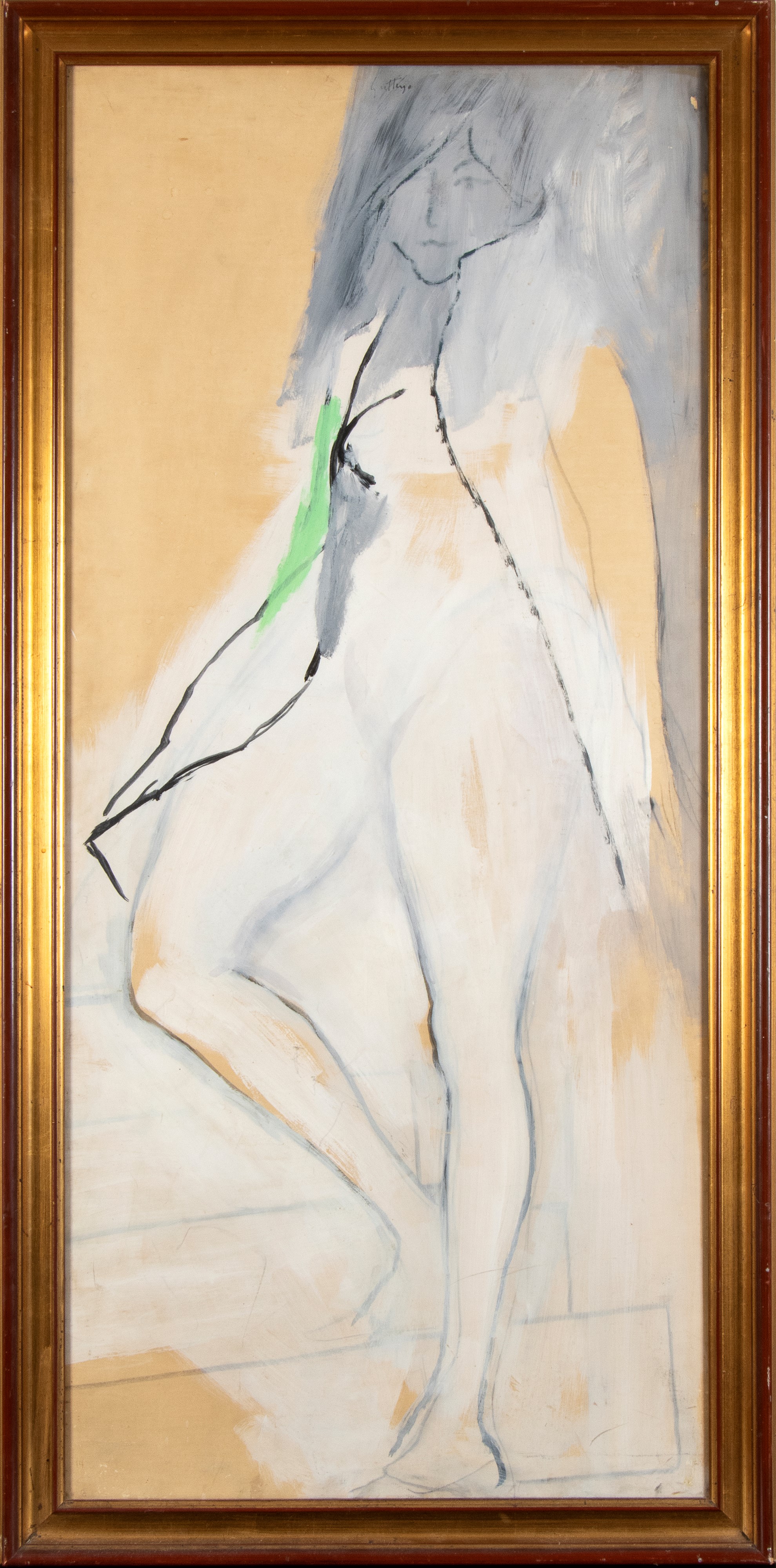 Renato Guttuso - Ragazza sulle Scale