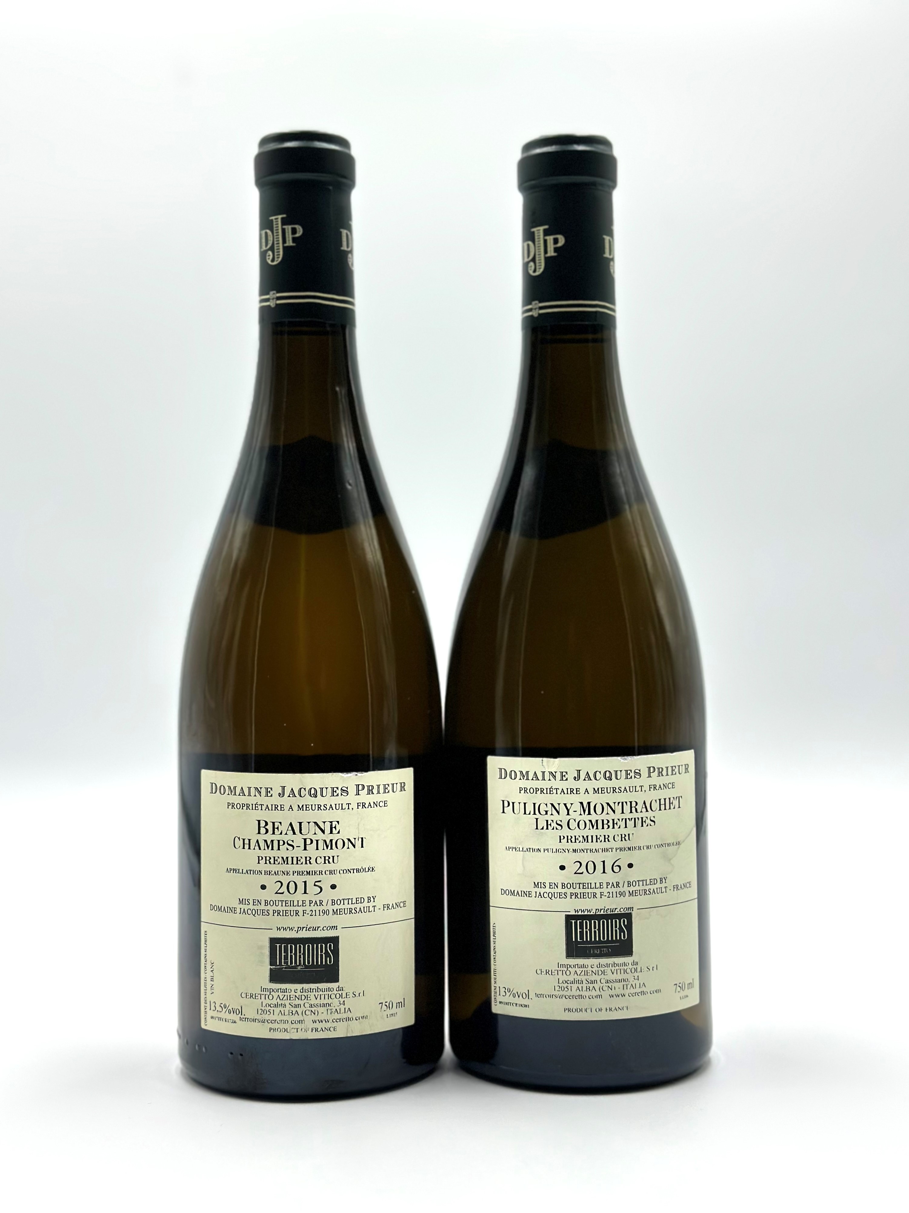 Domaine Jacques Prieur, Champs Pimont Blanc, 2015-2016