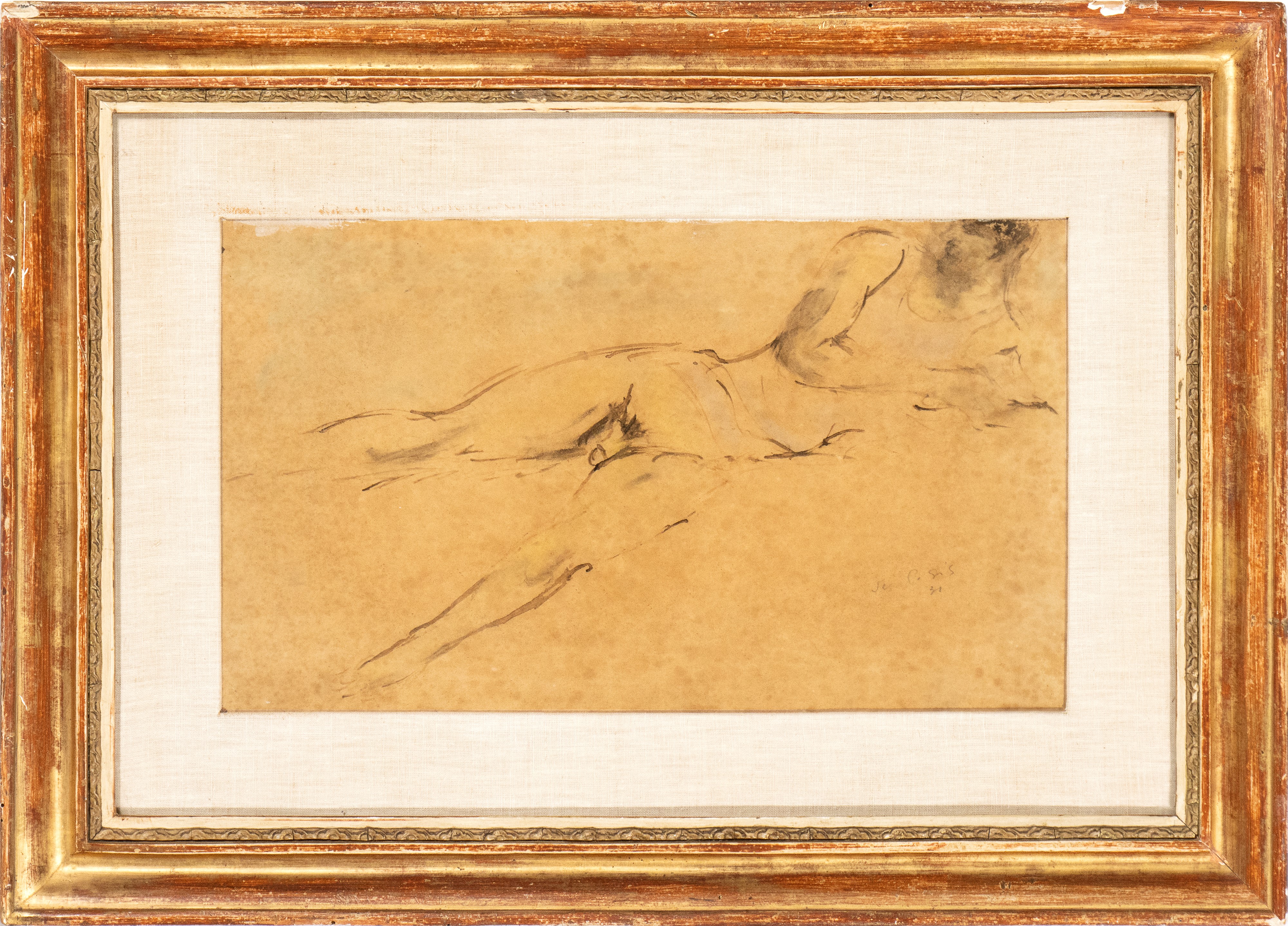 Filippo De Pisis - Nudo