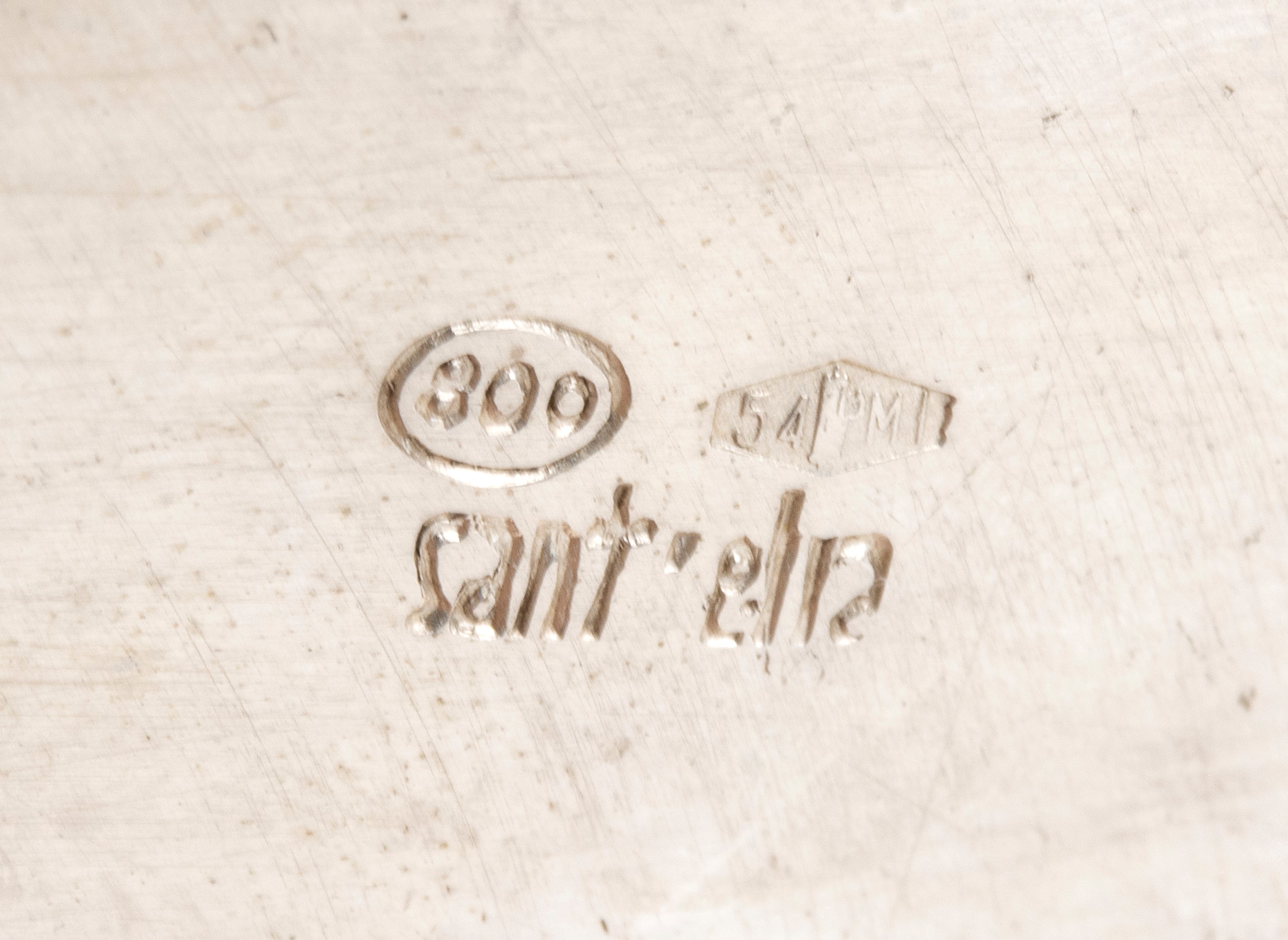 Arrigo Finzi - Centrotavola Italiano in Argento "sant'elia"