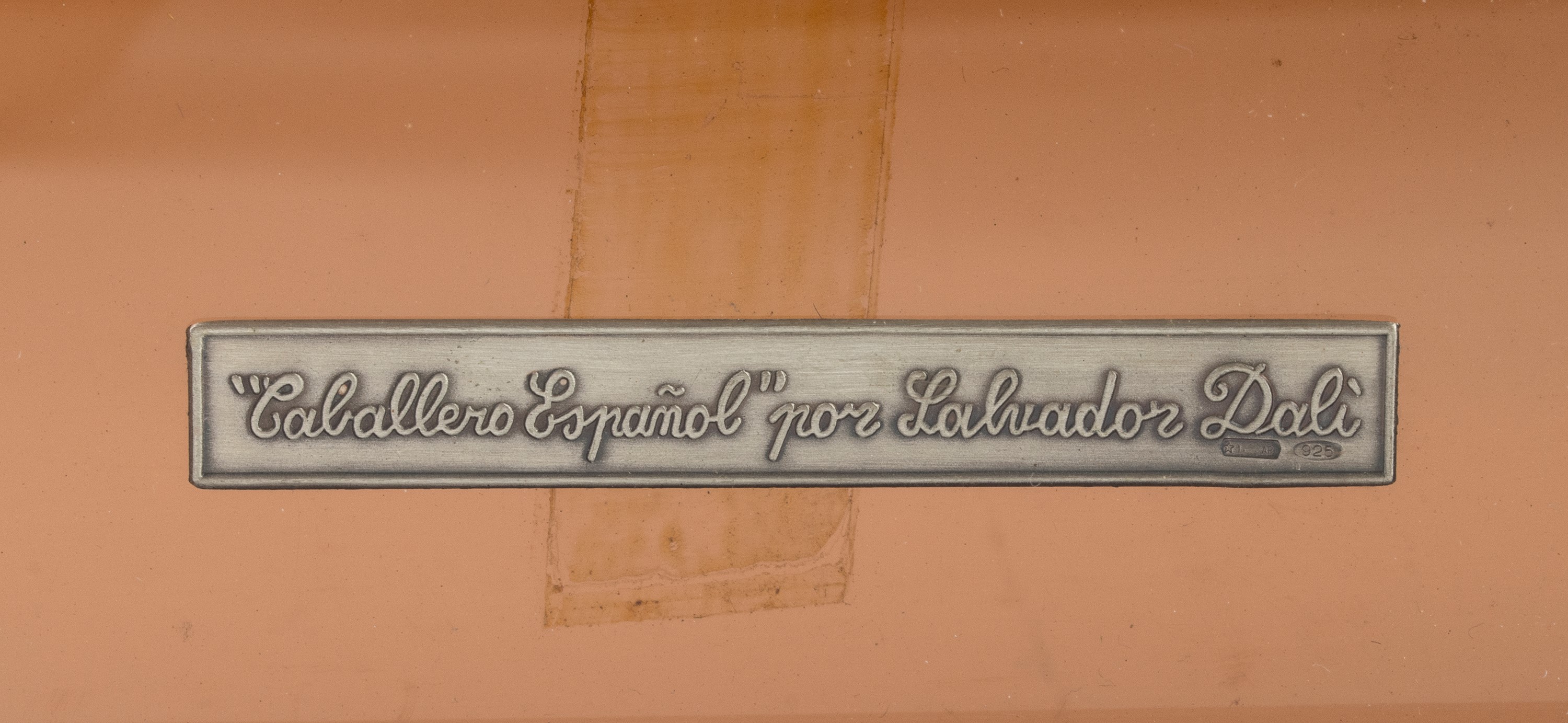 Caballero Español, in argento