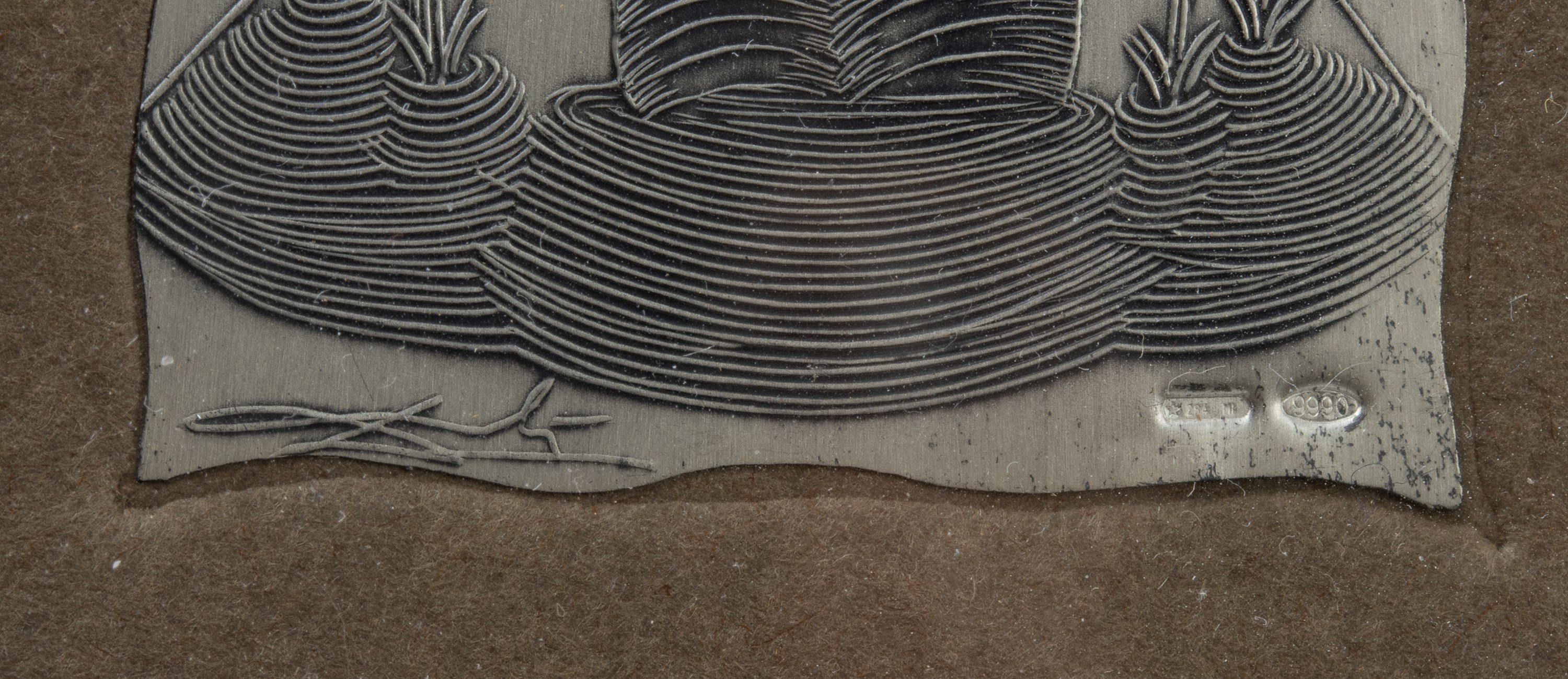 La Venere Italica, in argento