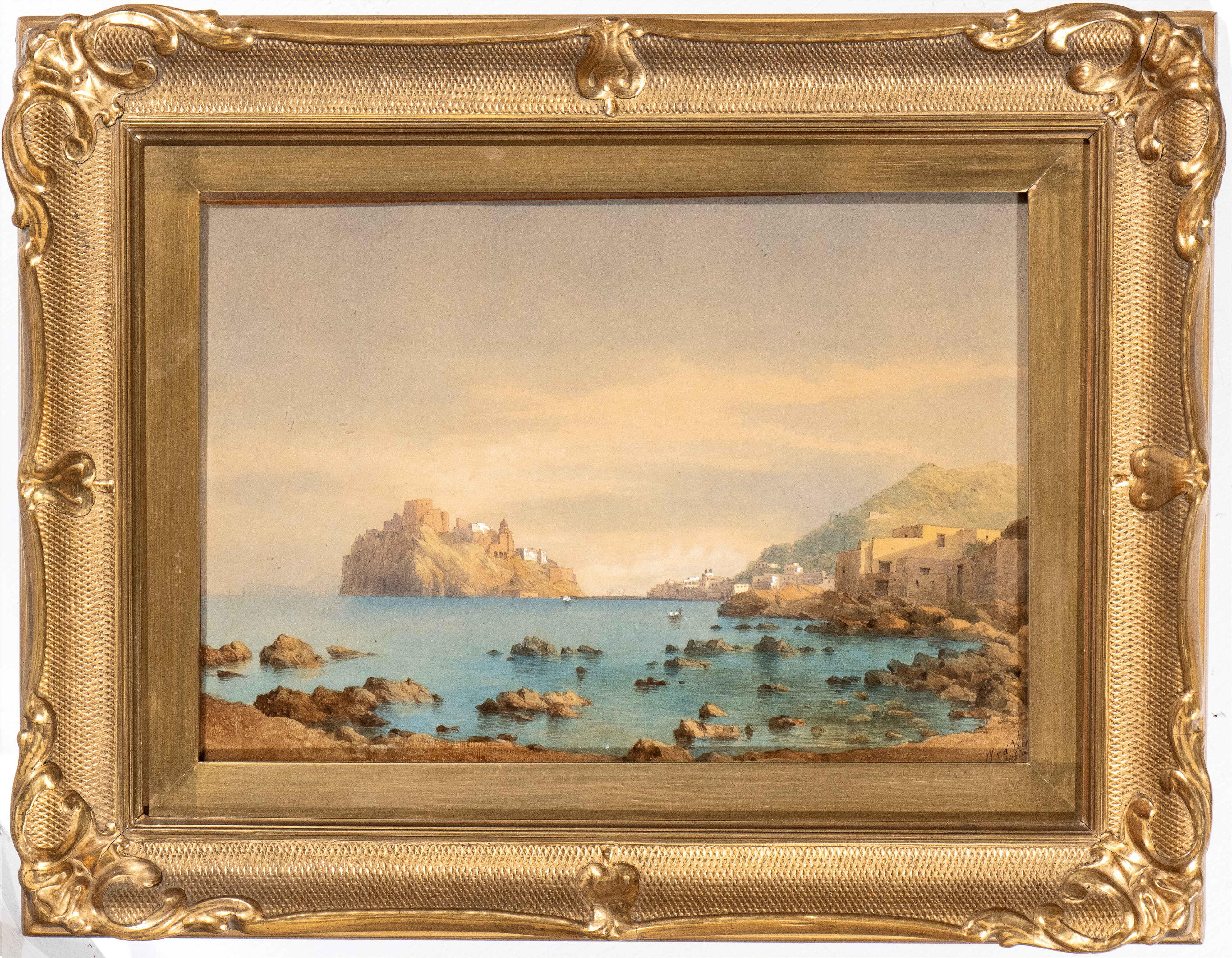 W. Y. Velde - Veduta di Ischia