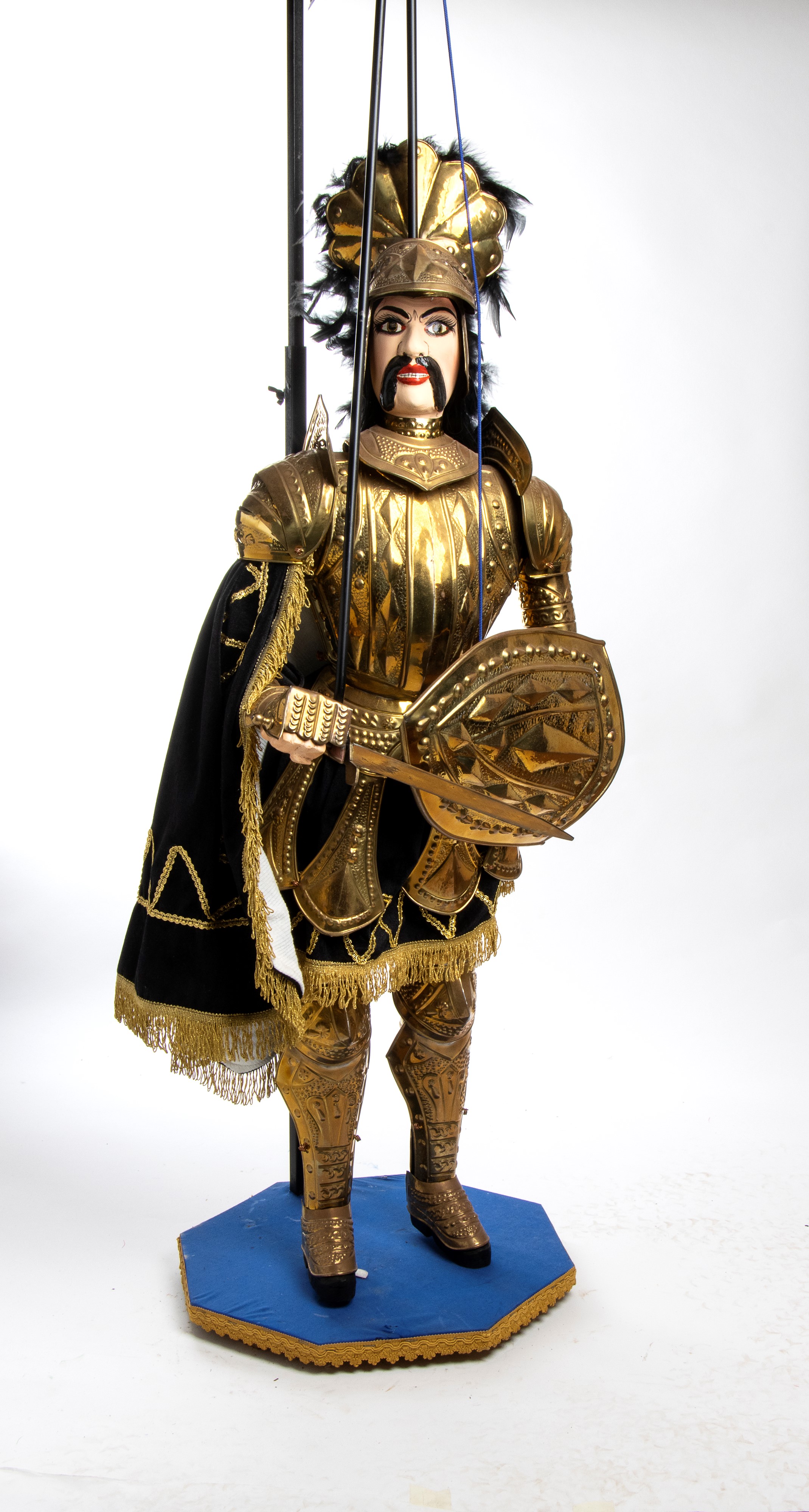 Collezione Lombardo - Pupi siciliani - Paladino della storia della Chanson de Roland