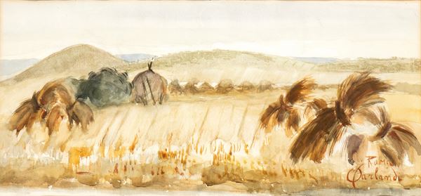 ONORATO CARLANDI - Sheaves of hay