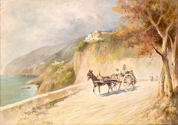 SALVATORE PETRUOLO - Carriage along the Italian costiera