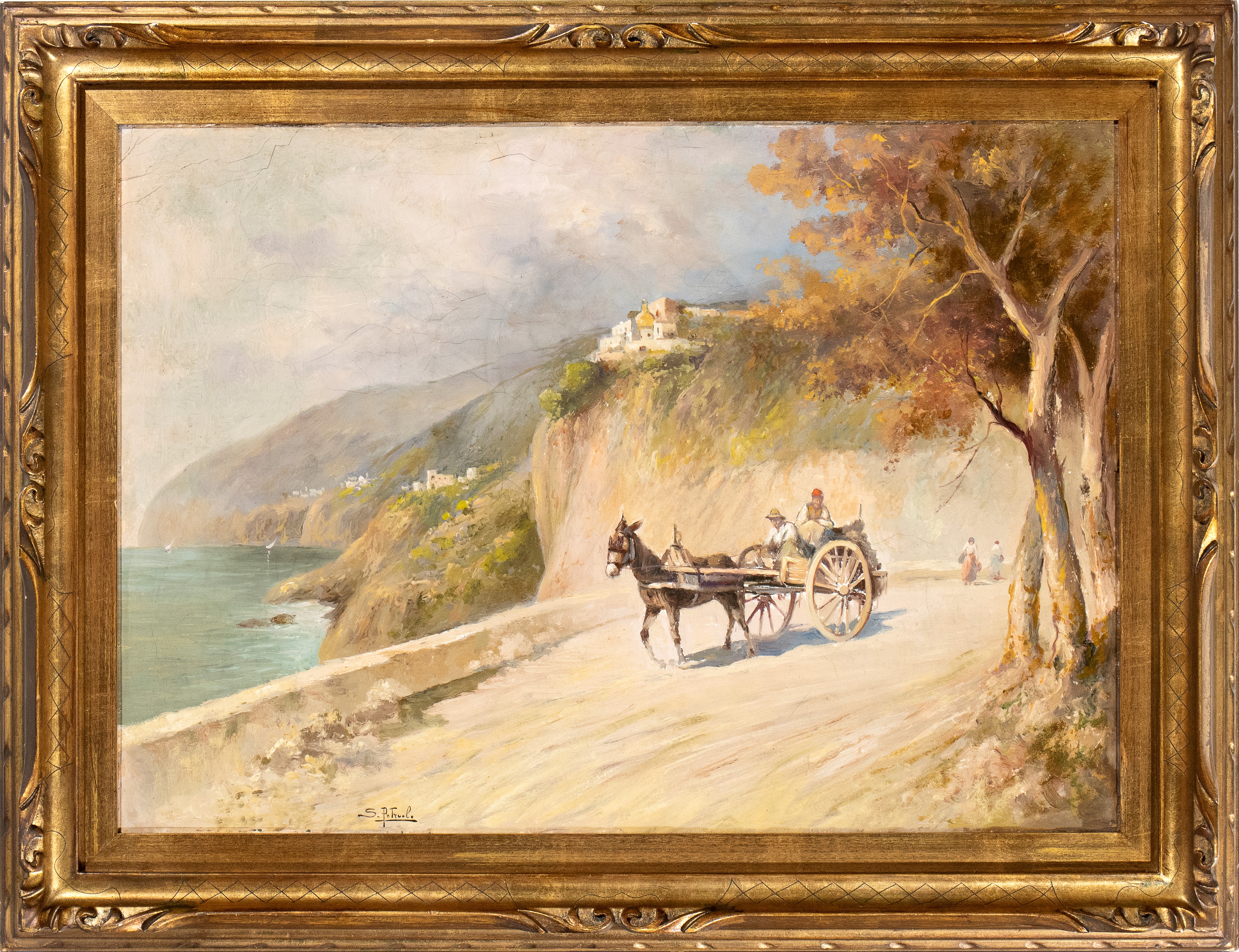 Salvatore Petruolo - Carrozza Lungo la Costiera