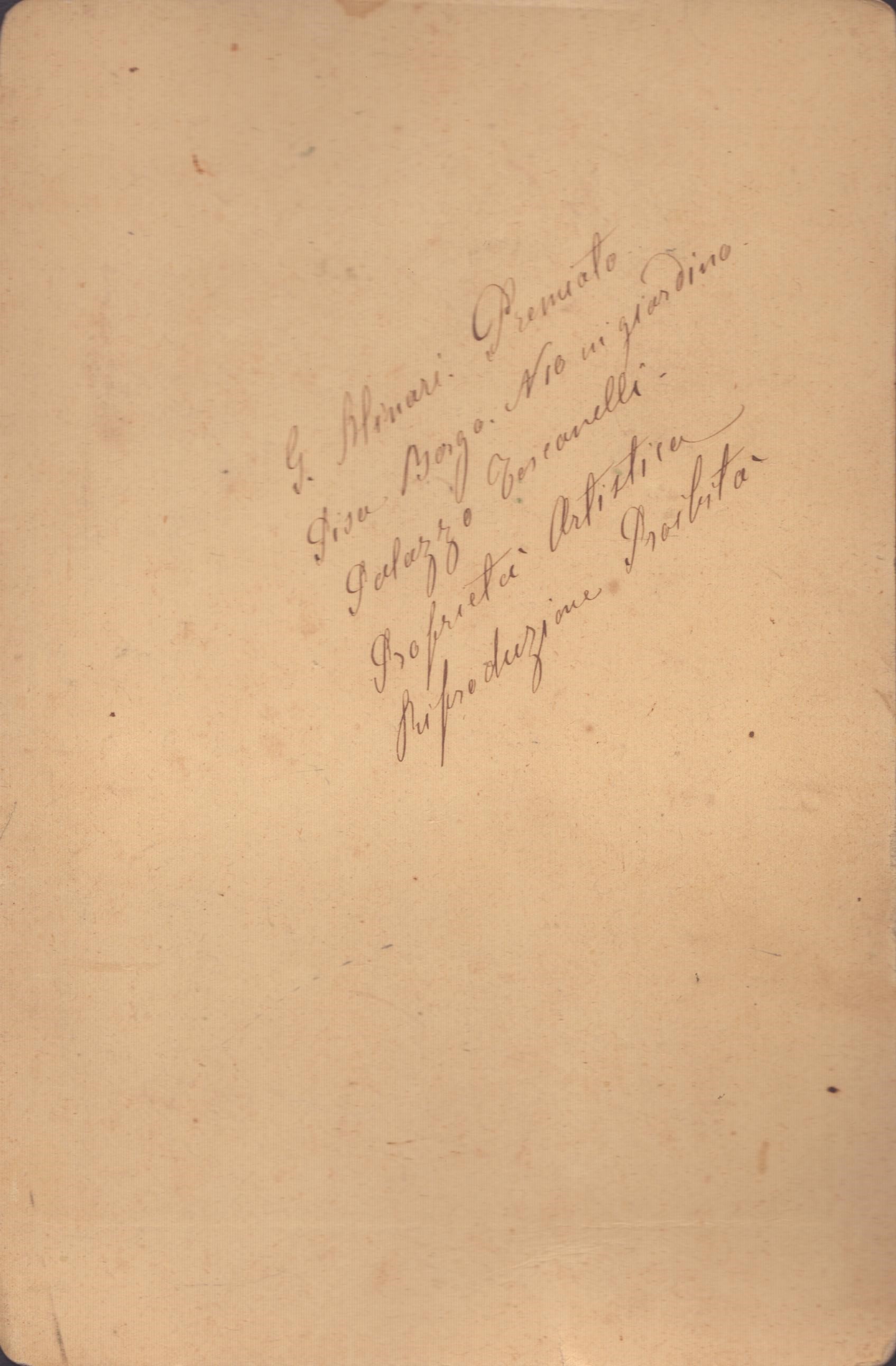Mazzini, Giuseppe (genova, 22 Giugno 1805 – Pisa, 10 Marzo 1872) - Alinari