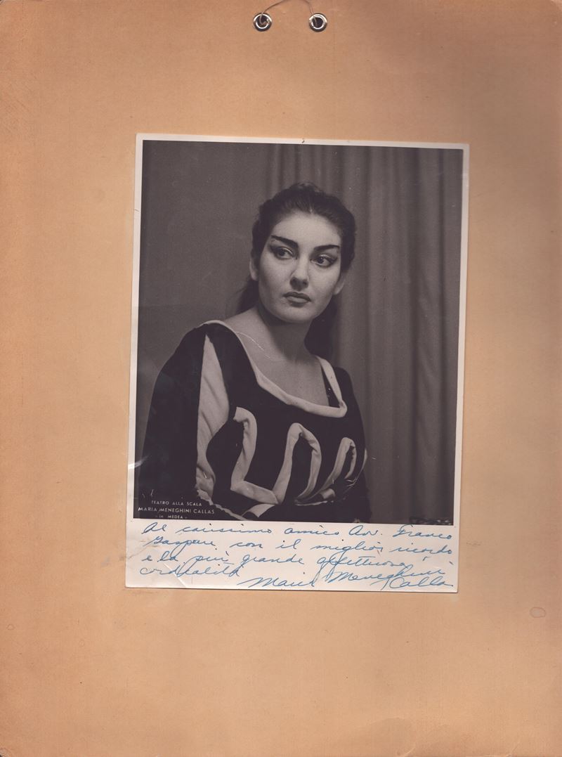 Callas, Maria Meneghini (new York, 2 Dicembre 1923 – Parigi, 16 Settembre 1977)