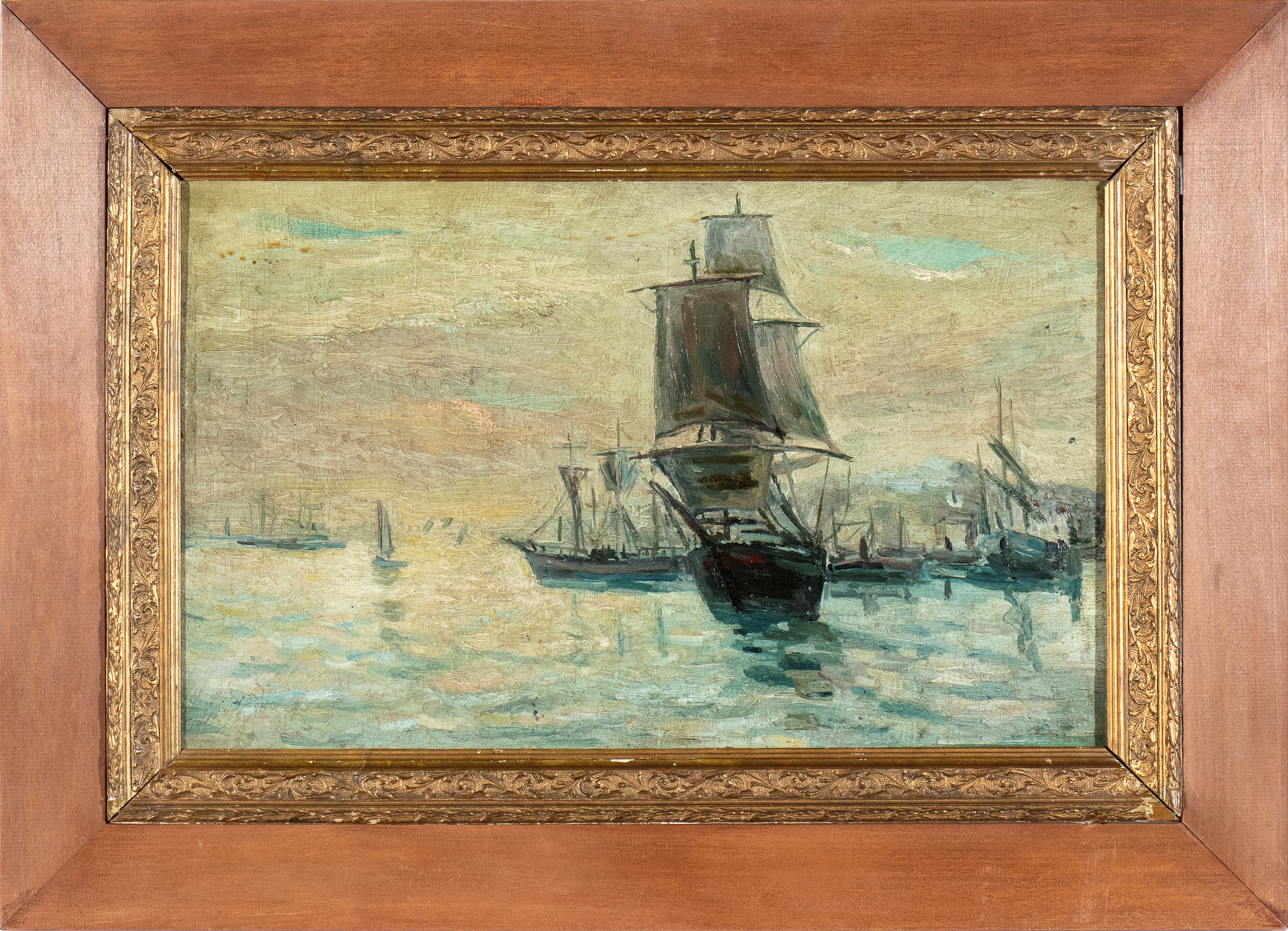 Antonio Corpora - Velieri a la Goulette