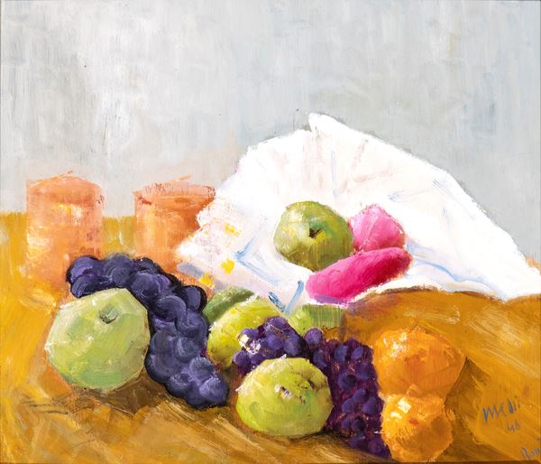 ROBERTO MELLI - Still life with fruit