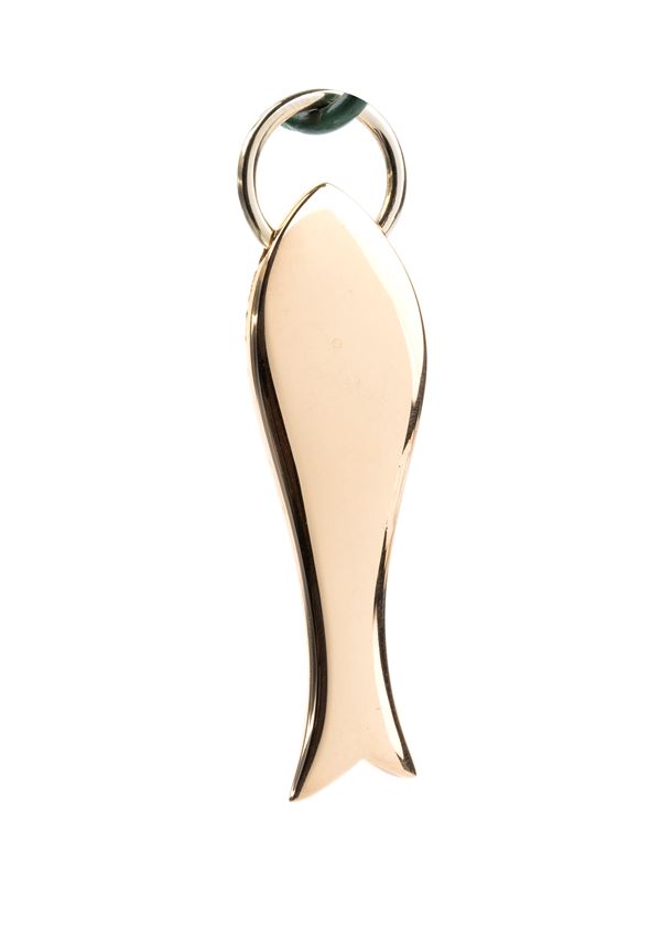 POMELLATO - Gold fish pendant