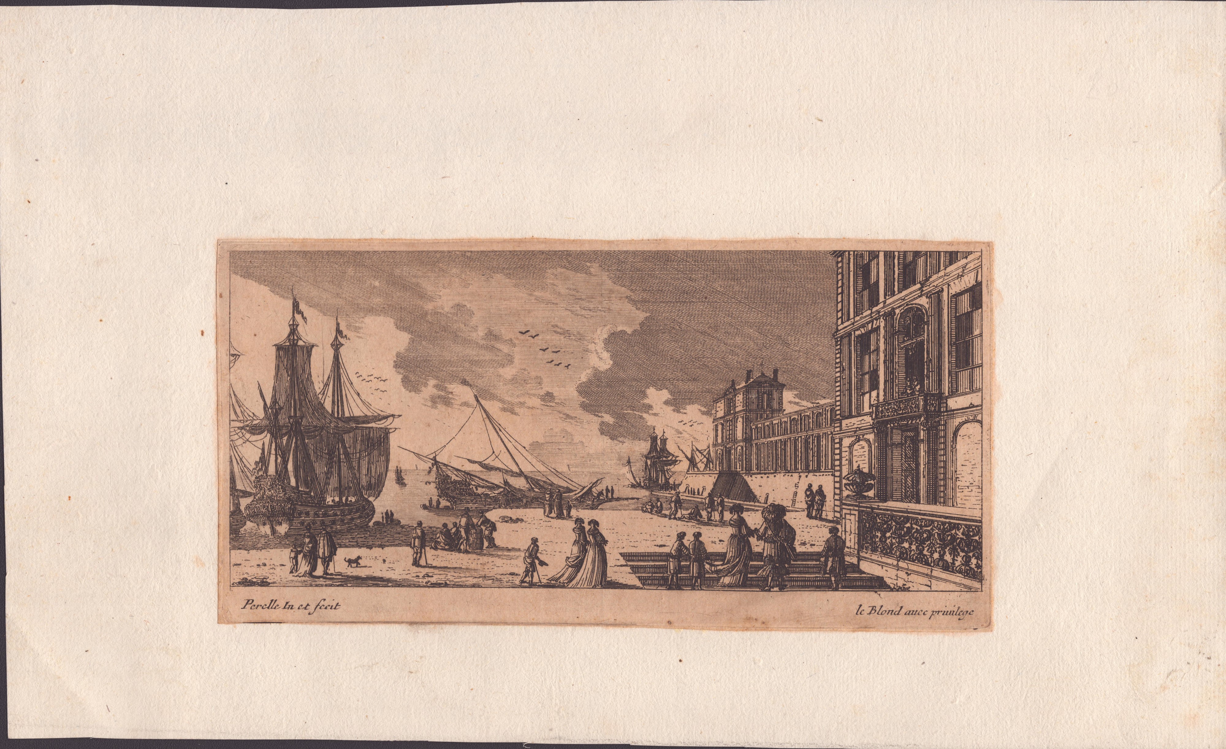 Lotto di 4 incisioni