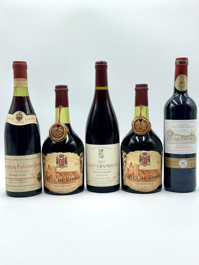 Gevrey Chambertin - Bourgogne Passetoutgrain - Château Bel-orme - Cotes Du Rhone, 2017