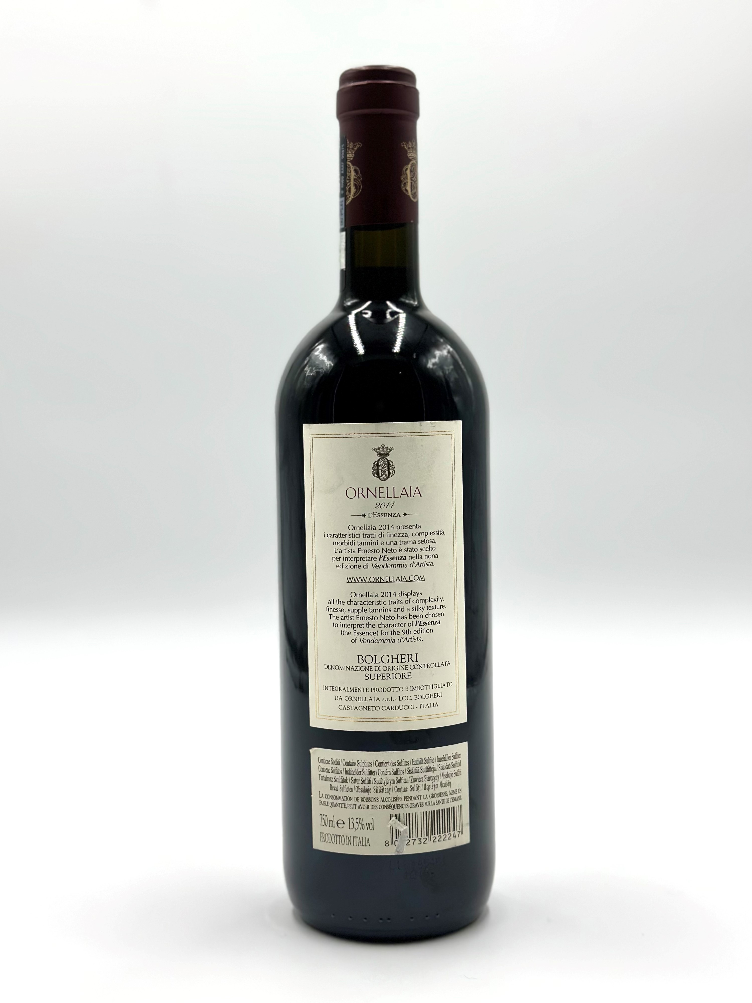 Tenuta Dell'ornellaia Bolgheri Superiore, Ornellaia , 2014