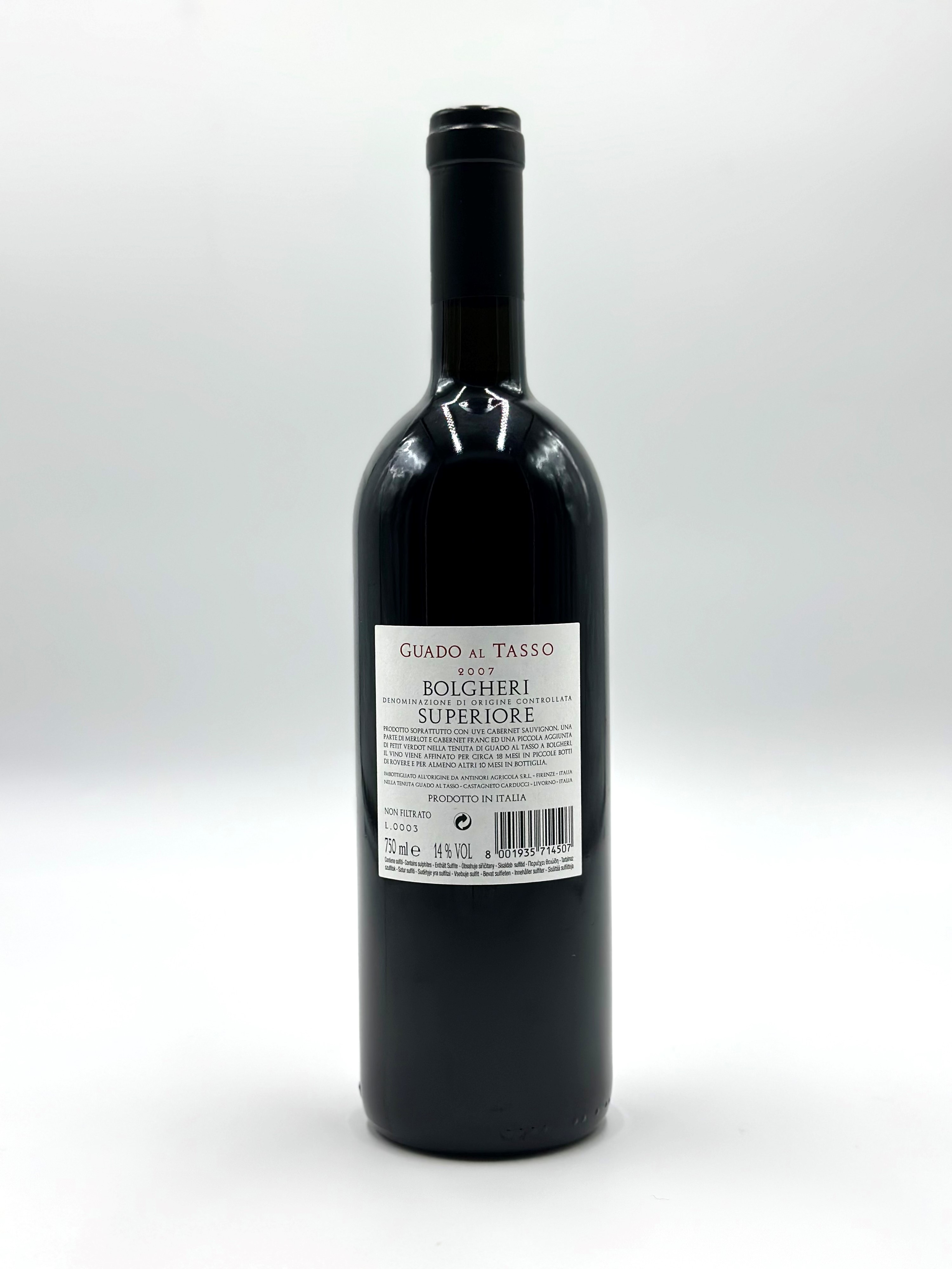 Marchesi Antinori, Tenuta Guado al Tasso Bolgheri Superiore 2007