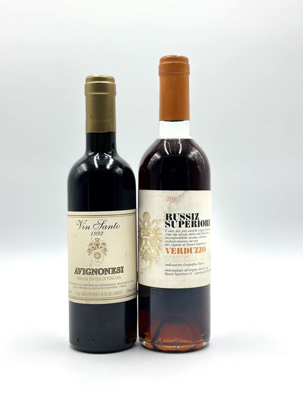 Avignonesi, Vin Santo di Montepulciano - Marco Felluga, Russiz Superiore Verduzzo Friulano, 1992-2000