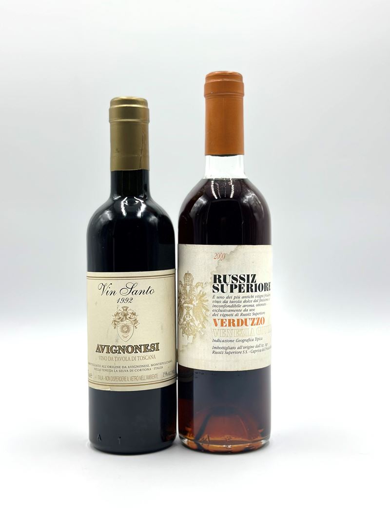 Avignonesi, Vin Santo di Montepulciano - Marco Felluga, Russiz Superiore Verduzzo Friulano, 1992-...