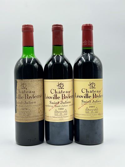 Château Leoville Poyferre, Saint Julien, 1979-1992-2001