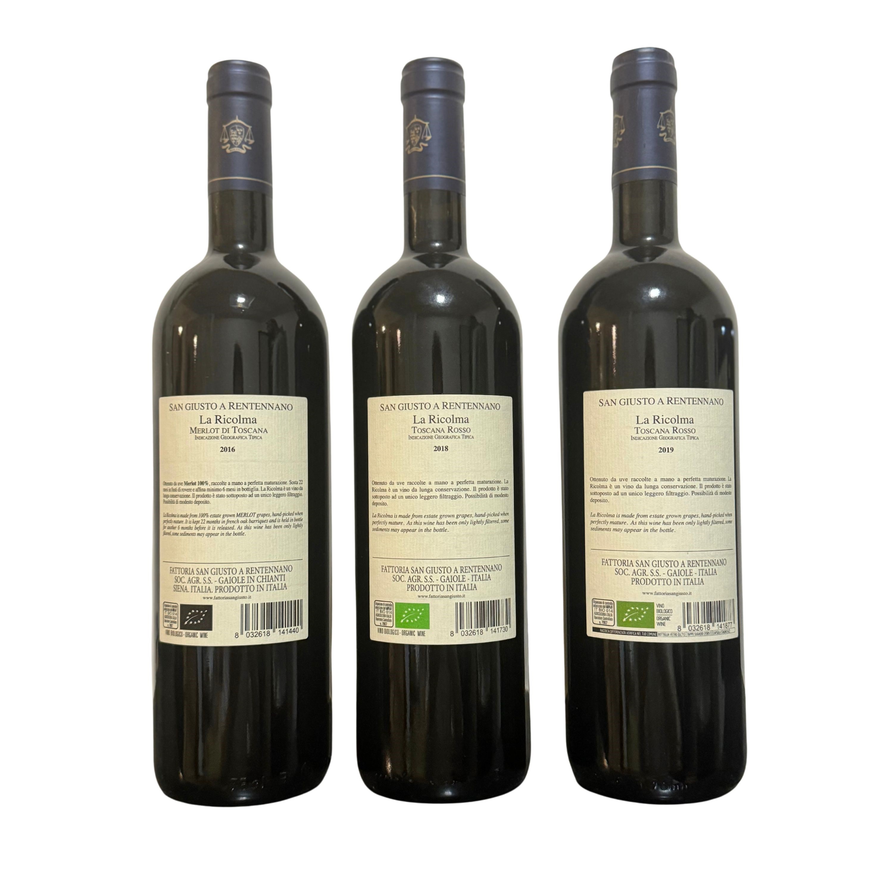 San Giusto a Rentennano, la Ricolma - Verticale 2010-2019