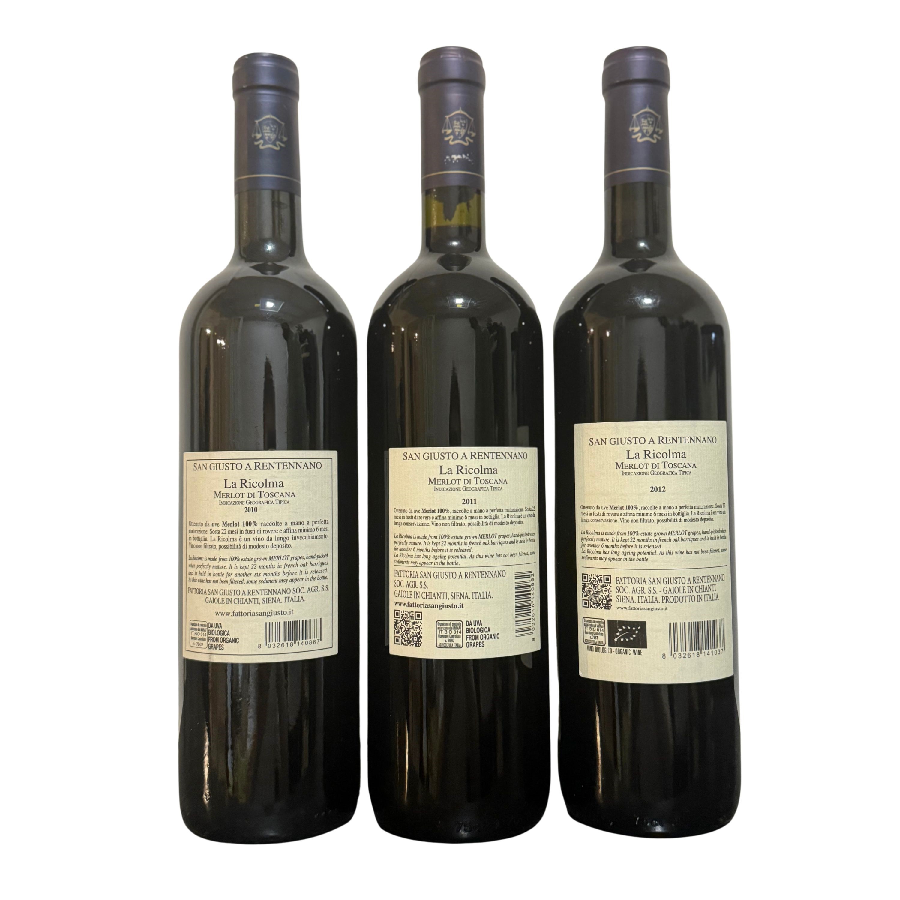 San Giusto a Rentennano, la Ricolma - Verticale 2010-2019